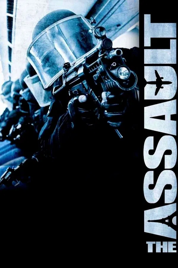 Poster chính thức của phim Phim Tâm Lý, Phim Hành Động "Cuộc Tấn Công (L'Assaut)" (The Assault - 2011), với sự tham gia của diễn viên Vincent Elbaz và Grégori Derangère.