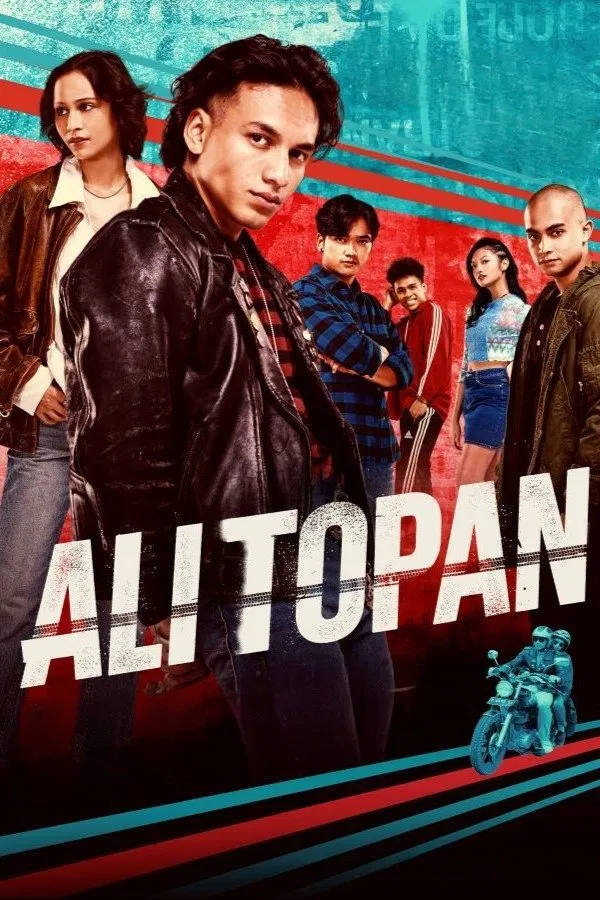Poster chính thức của phim Phim Hành Động, Phim Tâm Lý "Cuộc Tình Sai Trái" (Ali Topan - 2024), với sự tham gia của diễn viên Jefri Nichol và Lutesha.