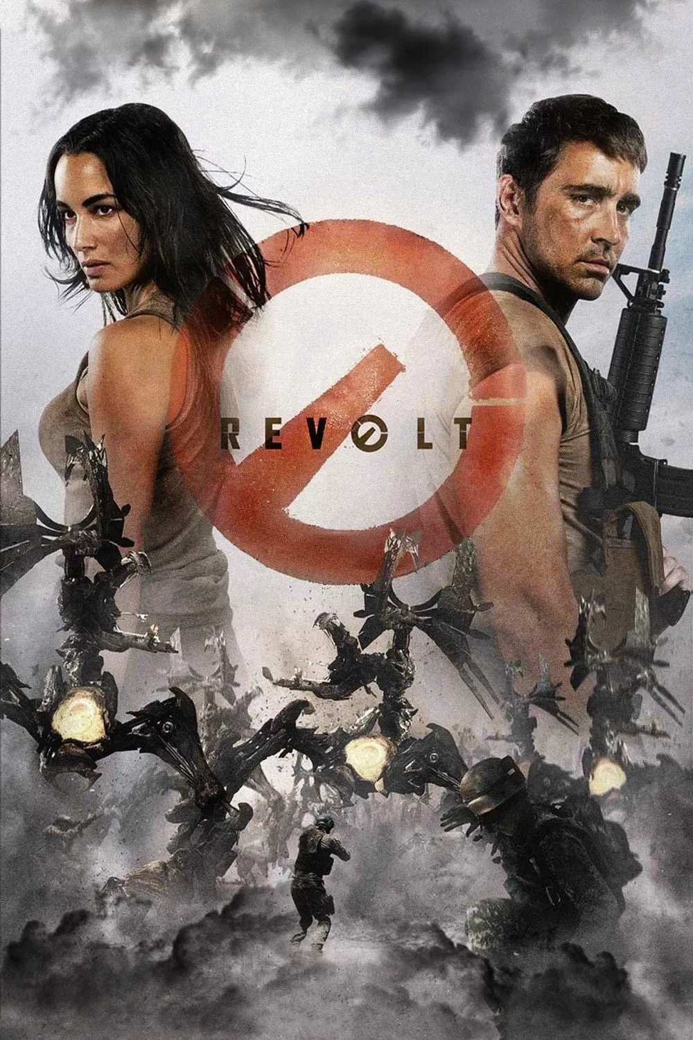 Poster chính thức của phim Phim Viễn Tưởng, Phim Hành Động "Cuộc Trỗi Dậy" (Revolt - 2017), với sự tham gia của diễn viên Lee Pace và Bérénice Marlohe.