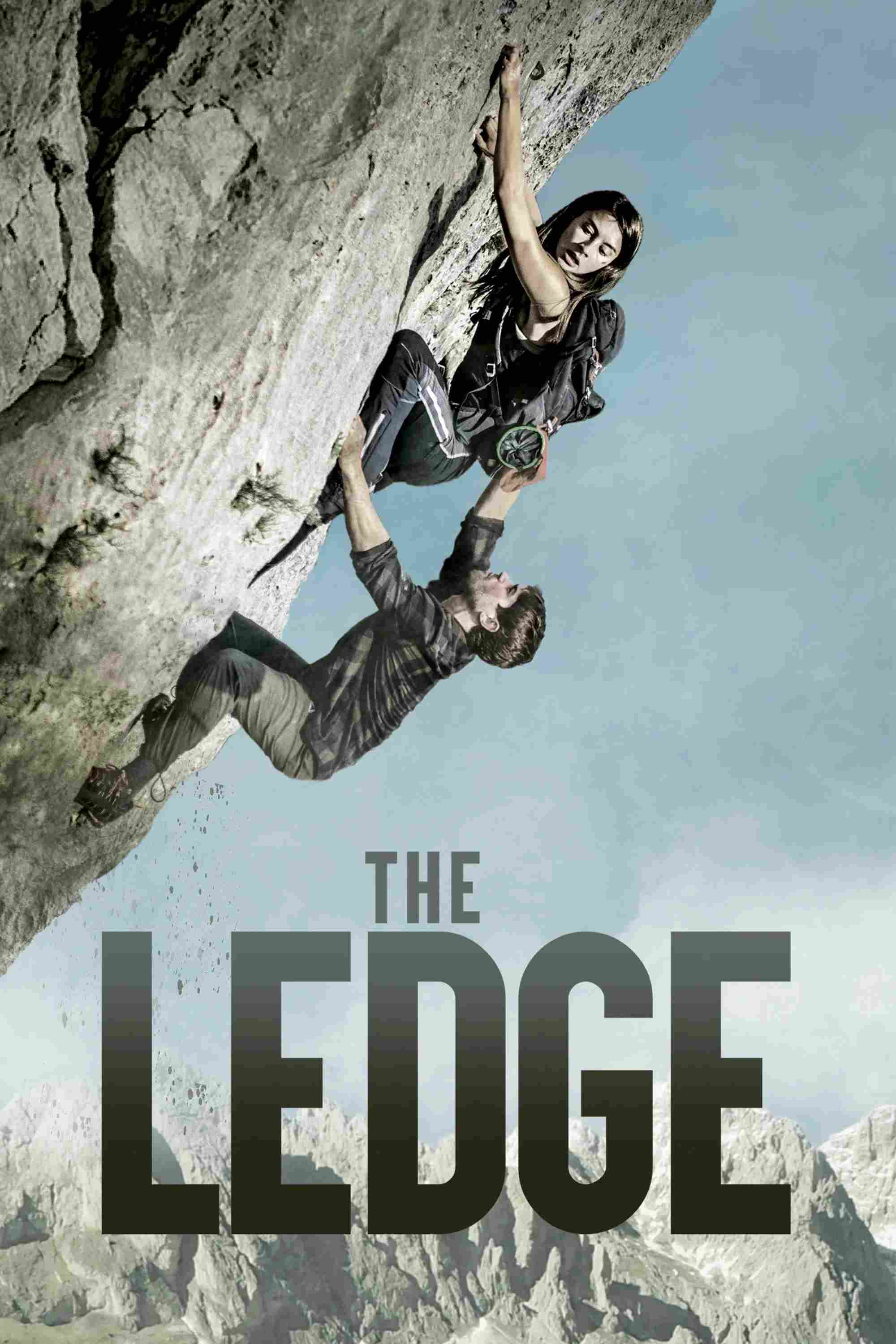 Poster chính thức của phim Phim Giật Gân, Phim Phiêu Lưu "Cuộc Truy Sát Trên Mỏm Núi" (The Ledge - 2022), với sự tham gia của diễn viên Brittany Ashworth và Nathan Welsh.