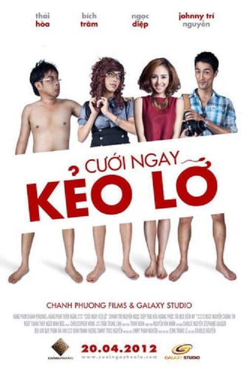 Poster chính thức của phim Phim Hài, Phim Tình Cảm "Cưới Ngay Kẻo Lỡ" (Love Puzzle - 2012), với sự tham gia của diễn viên Johnny Trí Nguyễn và Ngọc Diệp.