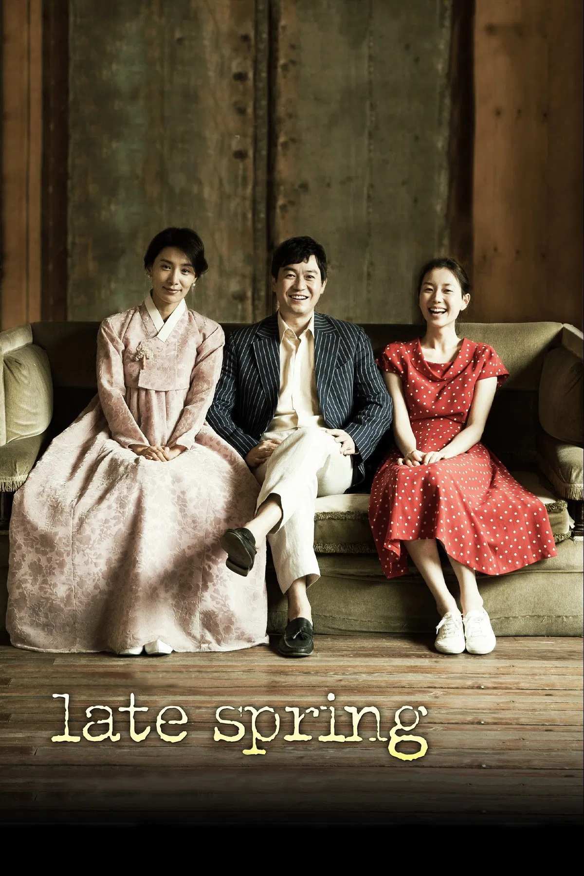Poster chính thức của phim Phim Tâm Lý, Phim Tình Cảm "Cuối Xuân" (Late Spring - 2014), với sự tham gia của diễn viên Park Yong-woo và Kim Seo-hyung.