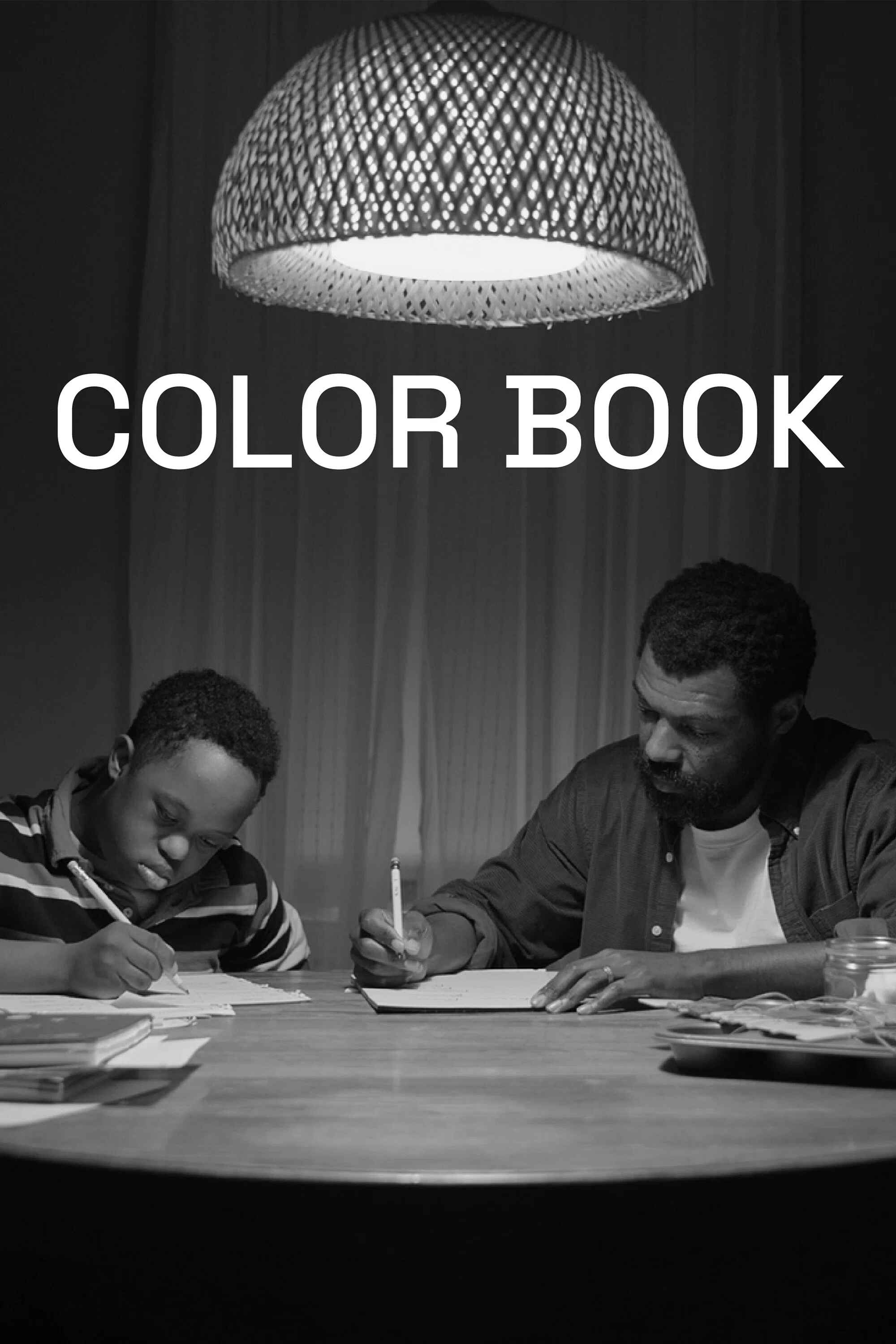 Poster chính thức của phim Phim Tâm Lý "Cuốn sách tô màu của Mason" (Color Book - 2024), với sự tham gia của diễn viên William Catlett và Brandee Evans.