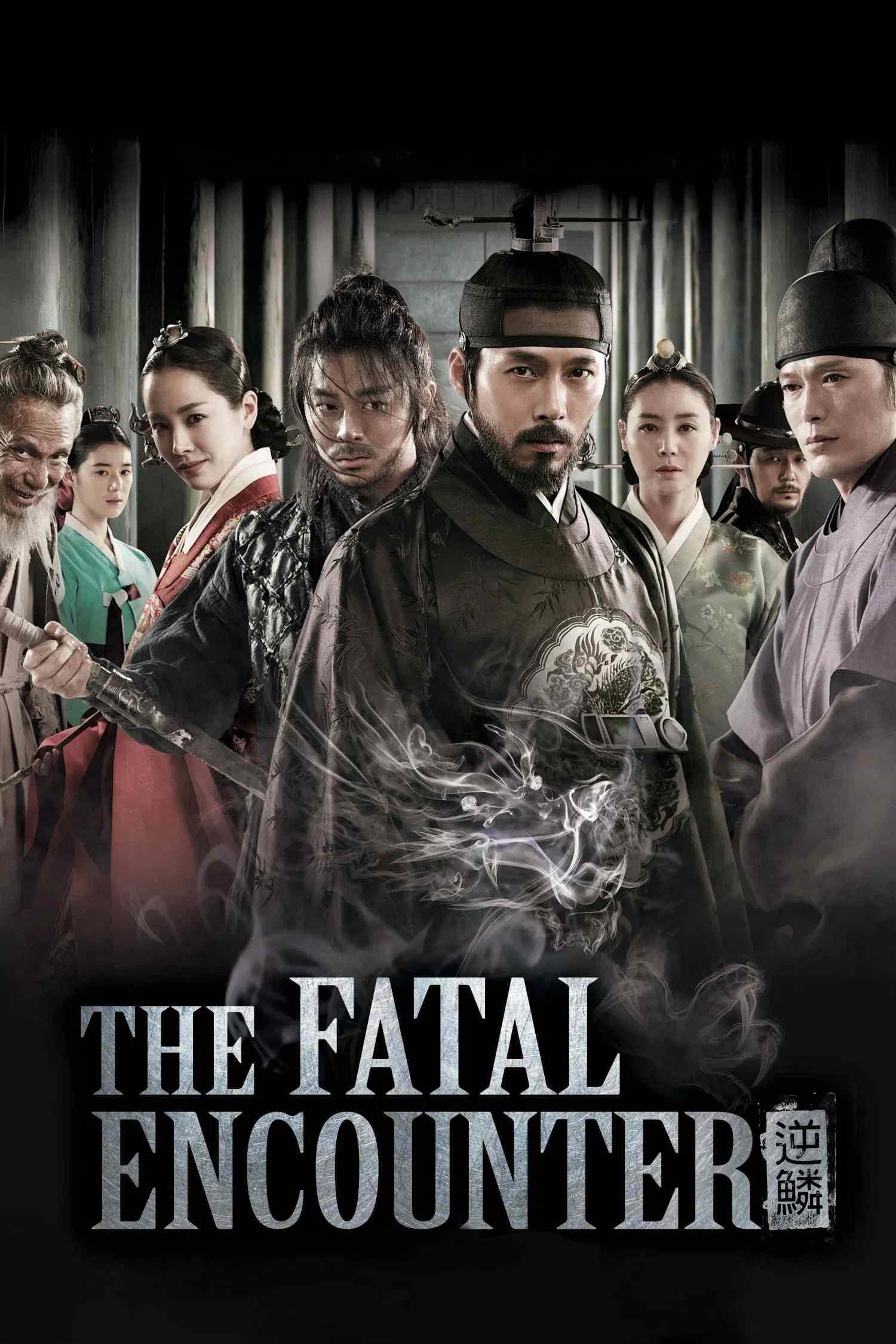 Poster chính thức của phim Phim Hành Động, Phim Lịch Sử "Cuồng Nộ Bá Vương" (The Fatal Encounter - 2014), với sự tham gia của diễn viên Hyun Bin và Jung Jae-young.