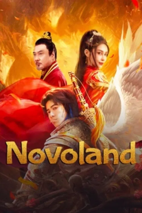 Poster chính thức của phim Phim Giả Tượng "Cửu Châu Long Quý" (Novoland - 2024), với sự tham gia của diễn viên Zhao Yixiao và Wu Xudong.
