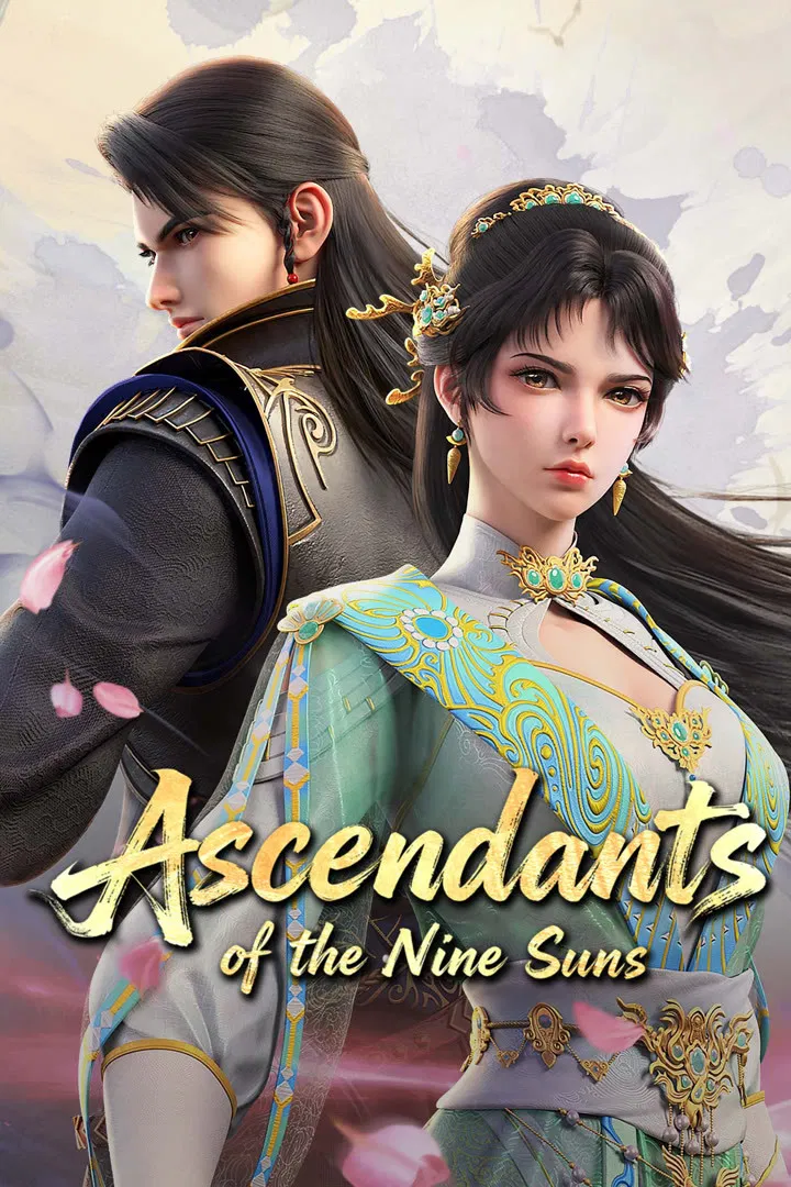 Poster chính thức của phim Phim Hoạt Hình "Cửu Dương Võ Thần" (Ascendants of the Nine Suns - 2025).