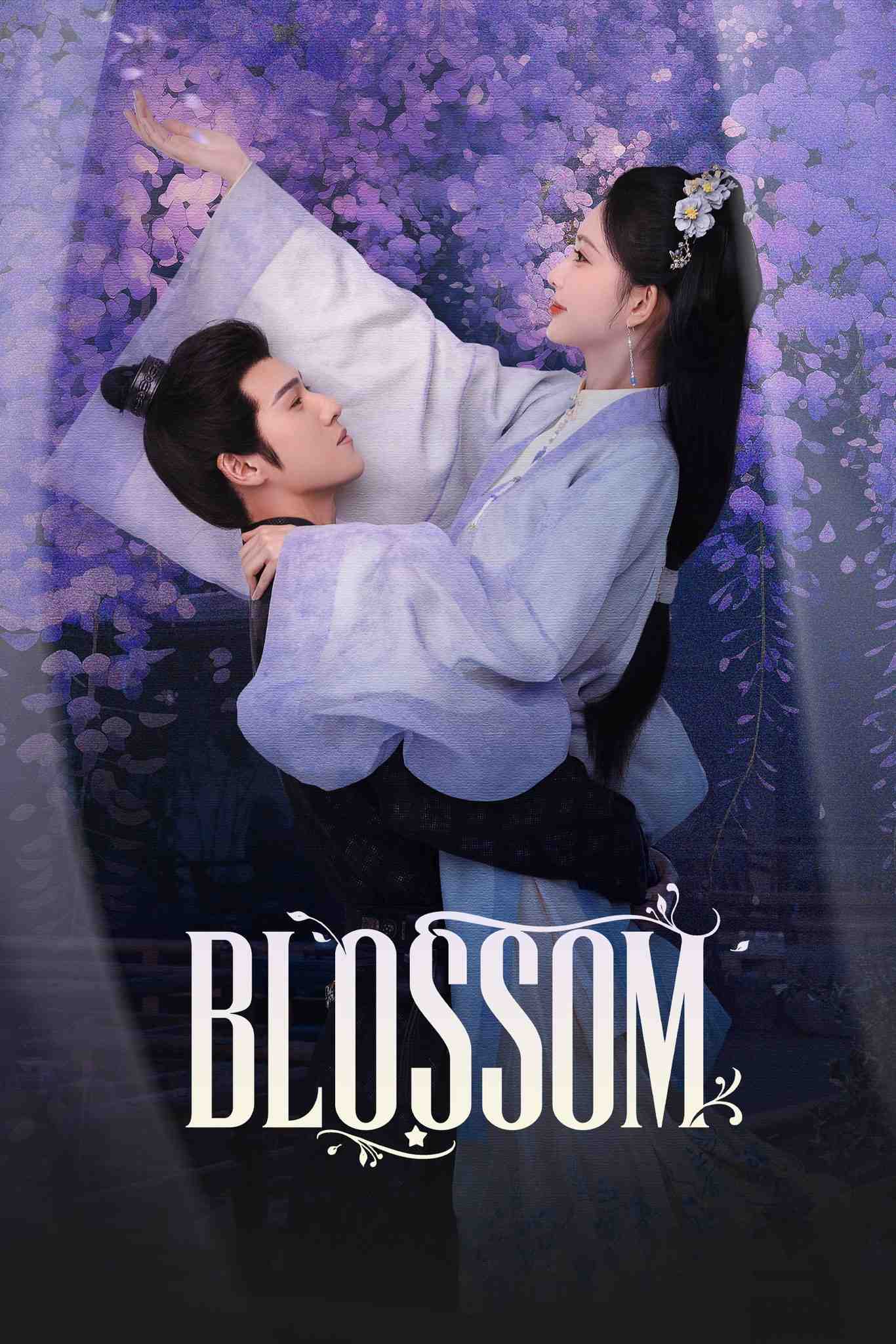 Poster chính thức của phim Phim Tâm Lý "Cửu Trùng Tử" (Blossom - 2024), với sự tham gia của diễn viên Mạnh Tử Nghĩa và Lý Quân Nhuệ.