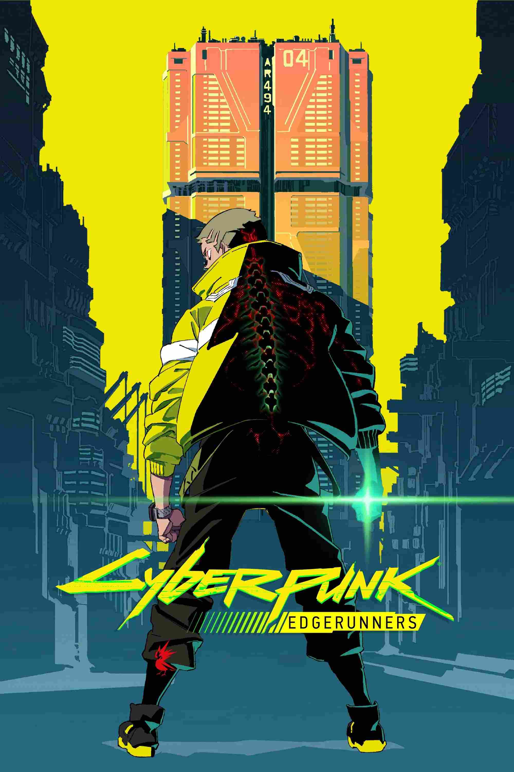 Poster chính thức của phim Phim Hoạt Hình, Phim Hành Động & Phiêu Lưu "Cyberpunk: Edgerunners" (Cyberpunk: Edgerunners - 2022), với sự tham gia của diễn viên KENN.