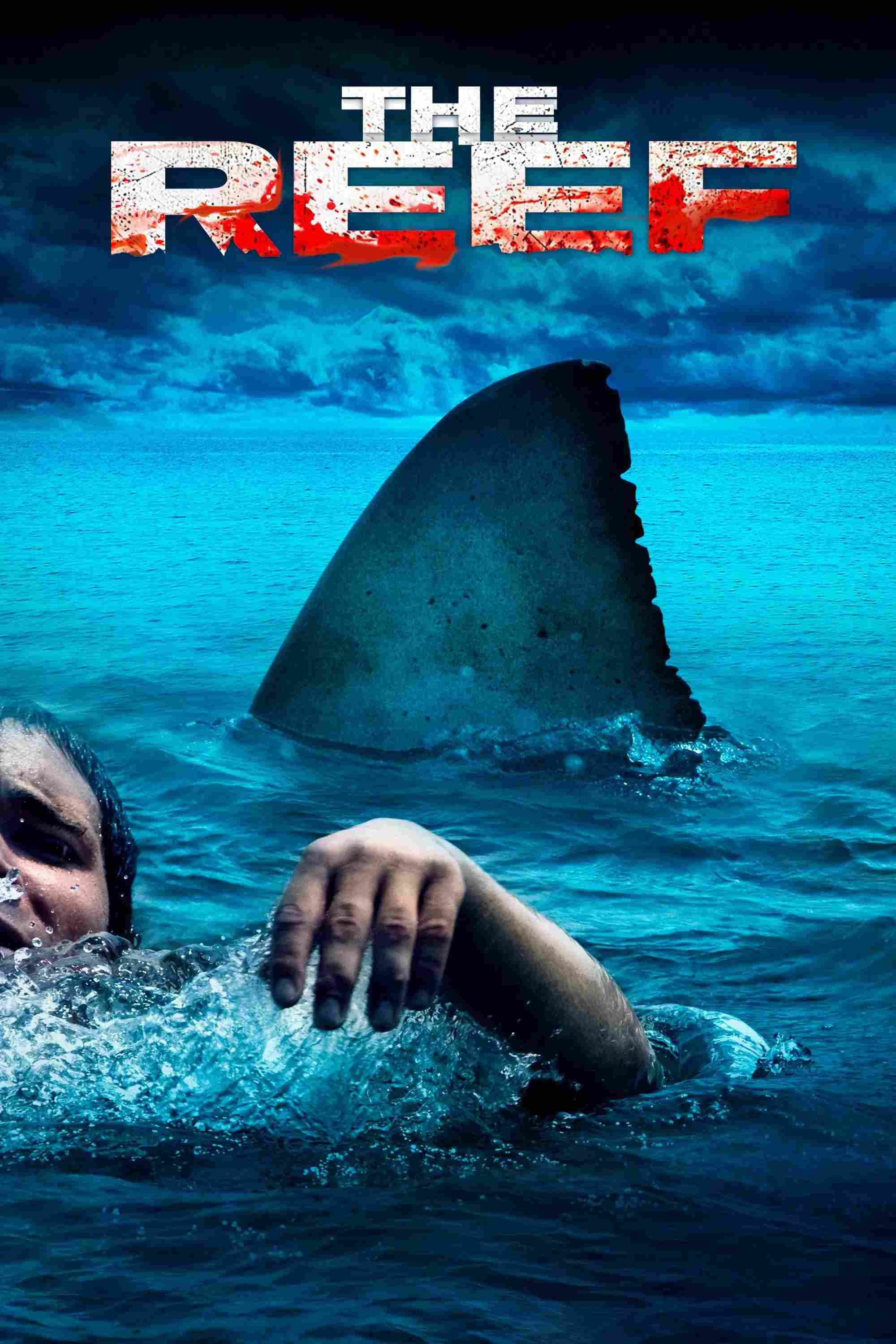 Poster chính thức của phim Phim Tâm Lý, Phim Kinh Dị "Đá Ngầm" (The Reef - 2010), với sự tham gia của diễn viên Damian Walshe-Howling và Zoe Naylor.