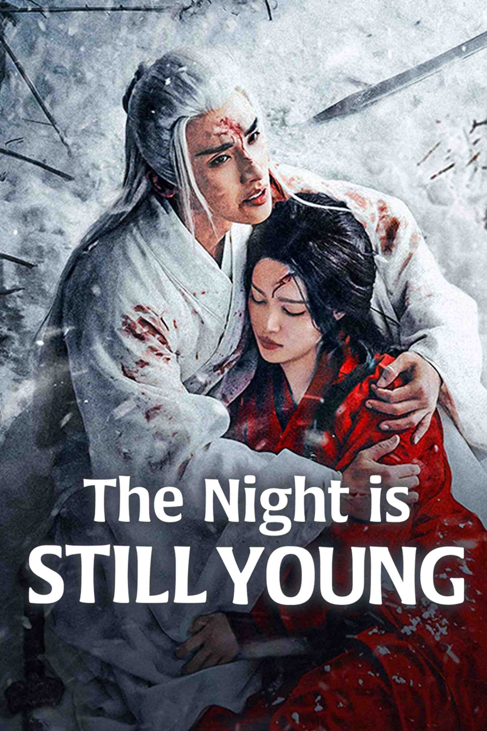Poster chính thức của phim Phim Tâm Lý "Dạ Vị Ương" (The Night is Still Young - 2024), với sự tham gia của diễn viên Trương Hách và Lương Tịnh Nhàn.