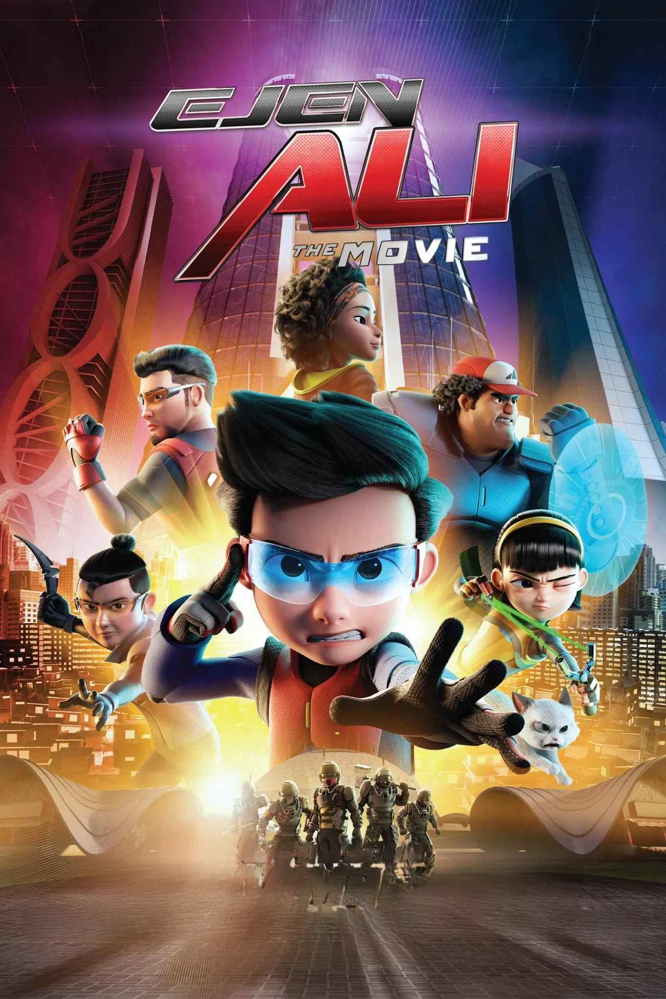 Poster chính thức của phim Phim Hoạt Hình, Phim Hành Động "Đặc vụ Ali: Phim điện ảnh" (Ejen Ali: The Movie - 2019), với sự tham gia của diễn viên Altimet.