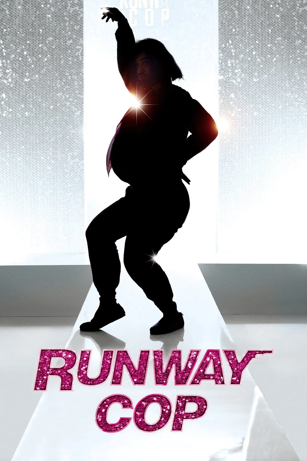 Poster chính thức của phim Phim Hài, Phim Tình Cảm "Đặc Vụ Catwalk" (Runway Cop - 2012), với sự tham gia của diễn viên Kang Ji-hwan và Sung Yu-ri.