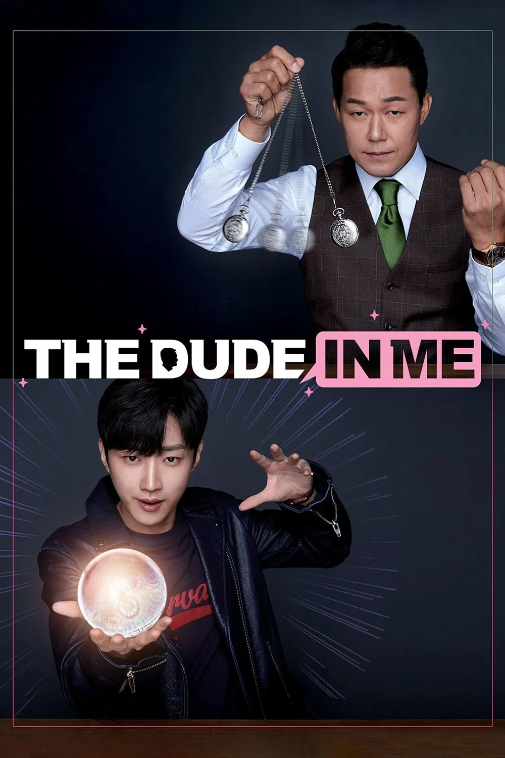 Poster chính thức của phim Phim Giả Tượng, Phim Hài "Đại Ca Hóa Soái Ca" (The Dude in Me - 2019), với sự tham gia của diễn viên Jung Jin-young và Park Sung-woong.