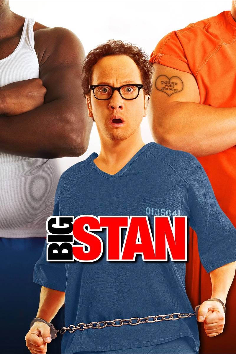 Poster chính thức của phim Phim Hài, Phim Hình Sự "Đại Ca Stan​" (Big Stan - 2007), với sự tham gia của diễn viên Rob Schneider và David Carradine.