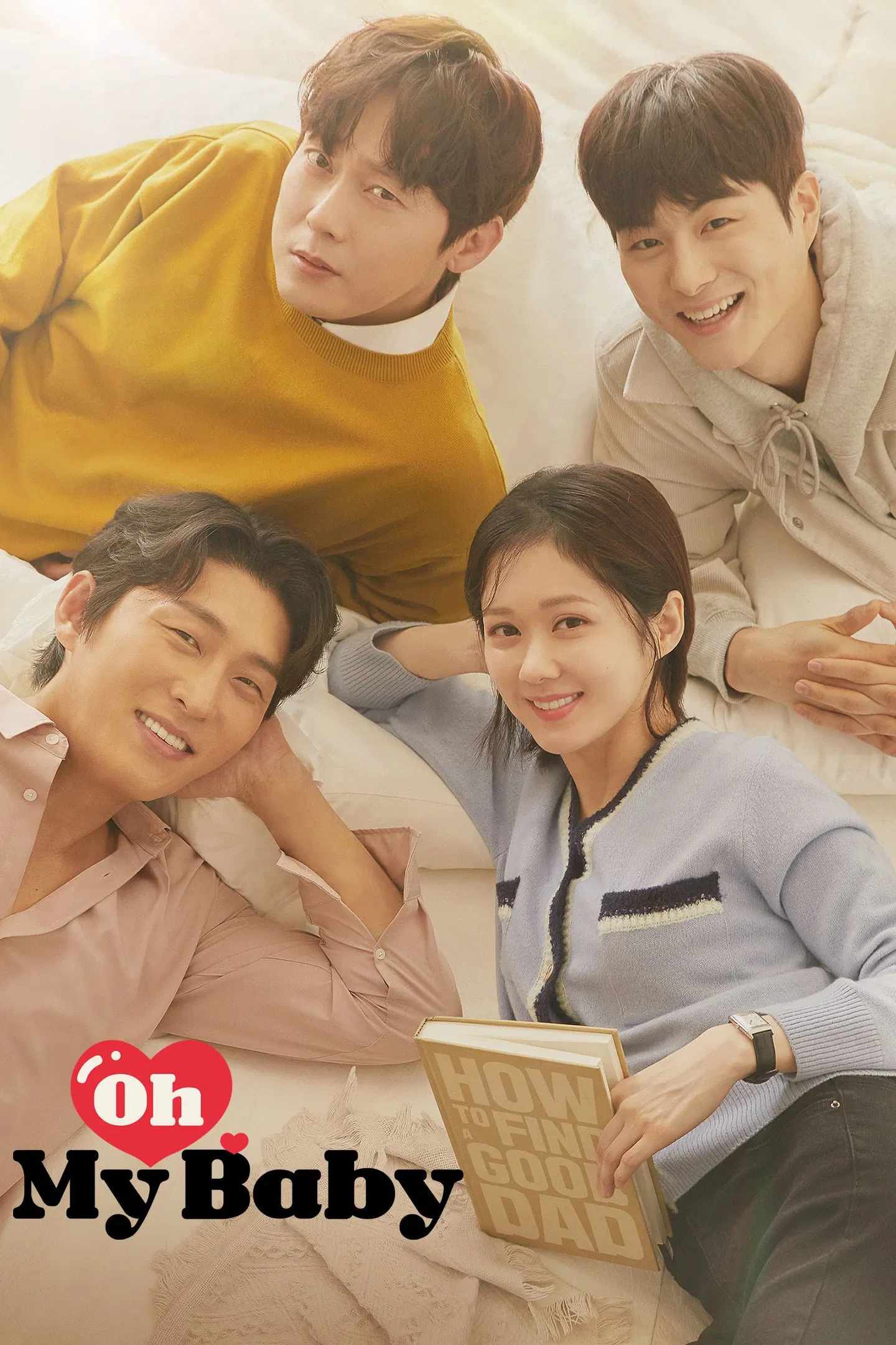 Poster chính thức của phim Phim Gia Đình, Phim Tâm Lý "Đại Chiến Kén Rể" (Oh My Baby - 2020), với sự tham gia của diễn viên Jang Na-ra và Go Joon.