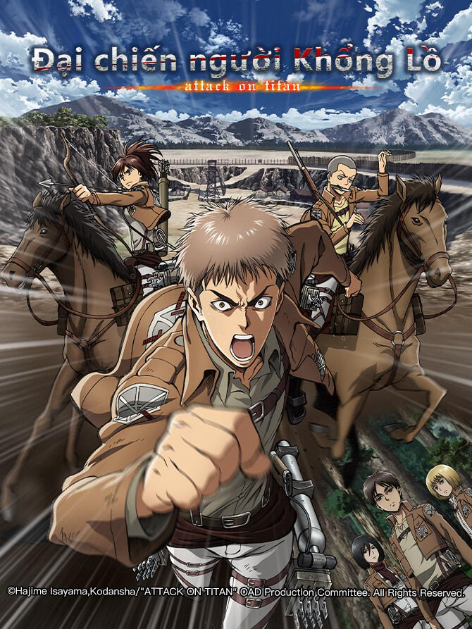 Poster phim Đại chiến Titan: Vị khách bất ngờ