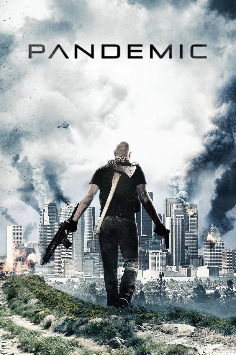 Poster chính thức của phim Phim Hành Động, Phim Viễn Tưởng "Đại Dịch Của Chúa" (Pandemic - 2016), với sự tham gia của diễn viên Rachel Nichols và Alfie Allen.