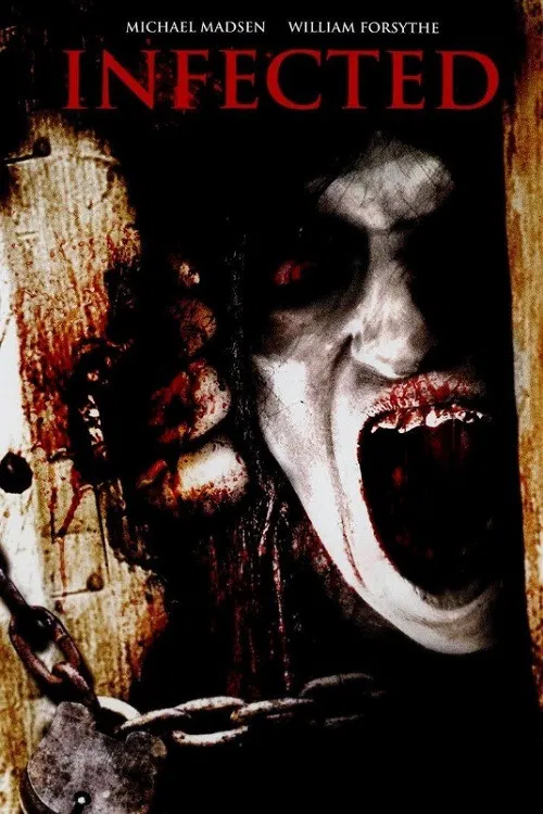 Poster chính thức của phim Phim Kinh Dị, Phim Hành Động "Đại Dịch" (Infected - 2013), với sự tham gia của diễn viên Michael Madsen và Christy Carlson Romano.