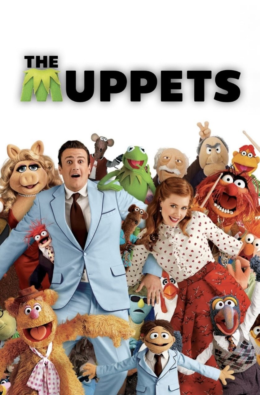 Poster chính thức của phim Phim Gia Đình, Phim Hài "Đại Nhạc Hội Rối" (The Muppets - 2011), với sự tham gia của diễn viên Jason Segel và Amy Adams.