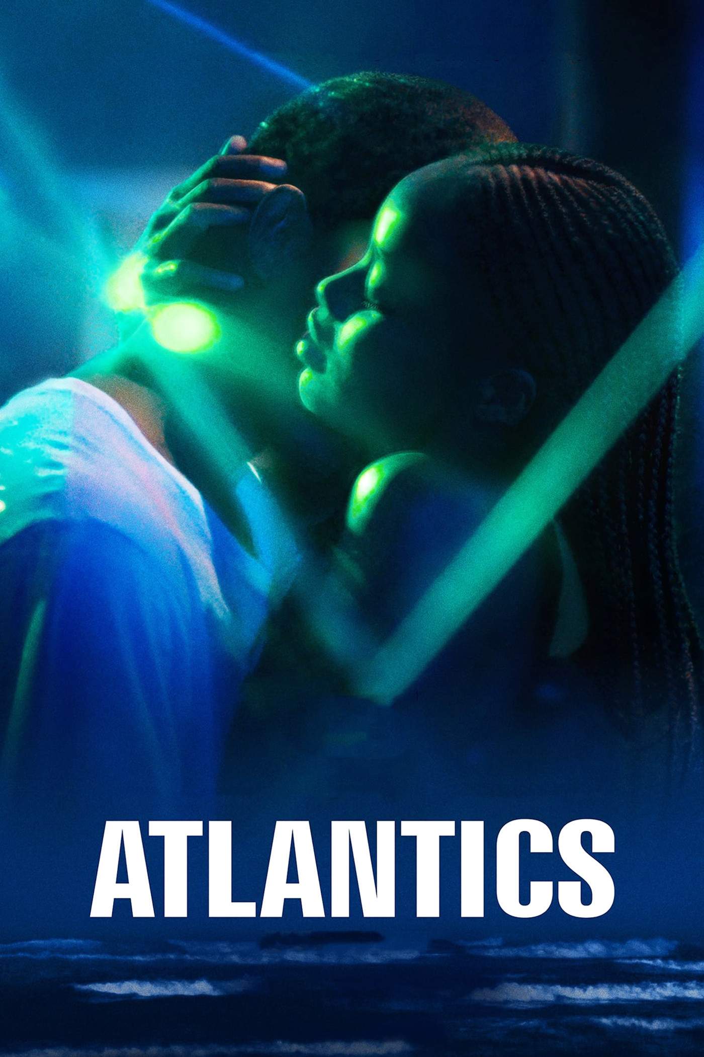 Poster chính thức của phim Phim Tâm Lý, Phim Tình Cảm "Đại Tây Dương" (Atlantics - 2019), với sự tham gia của diễn viên Mame Bineta Sane và Amadou Mbow.