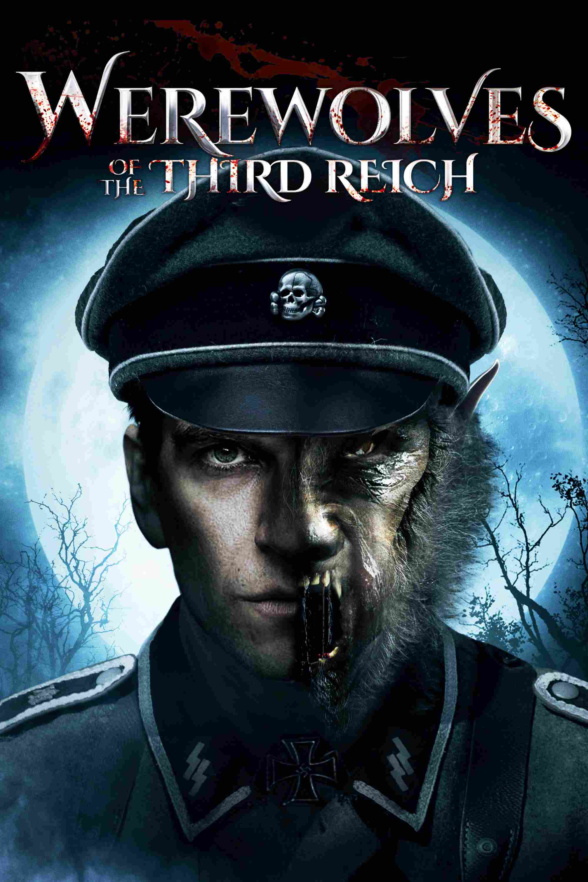 Poster chính thức của phim Phim Kinh Dị, Phim Chiến Tranh "Đàn Sói Của Đức Quốc Xã" (Werewolves of the Third Reich - 2018), với sự tham gia của diễn viên Annabelle Lanyon và Lee Bane.