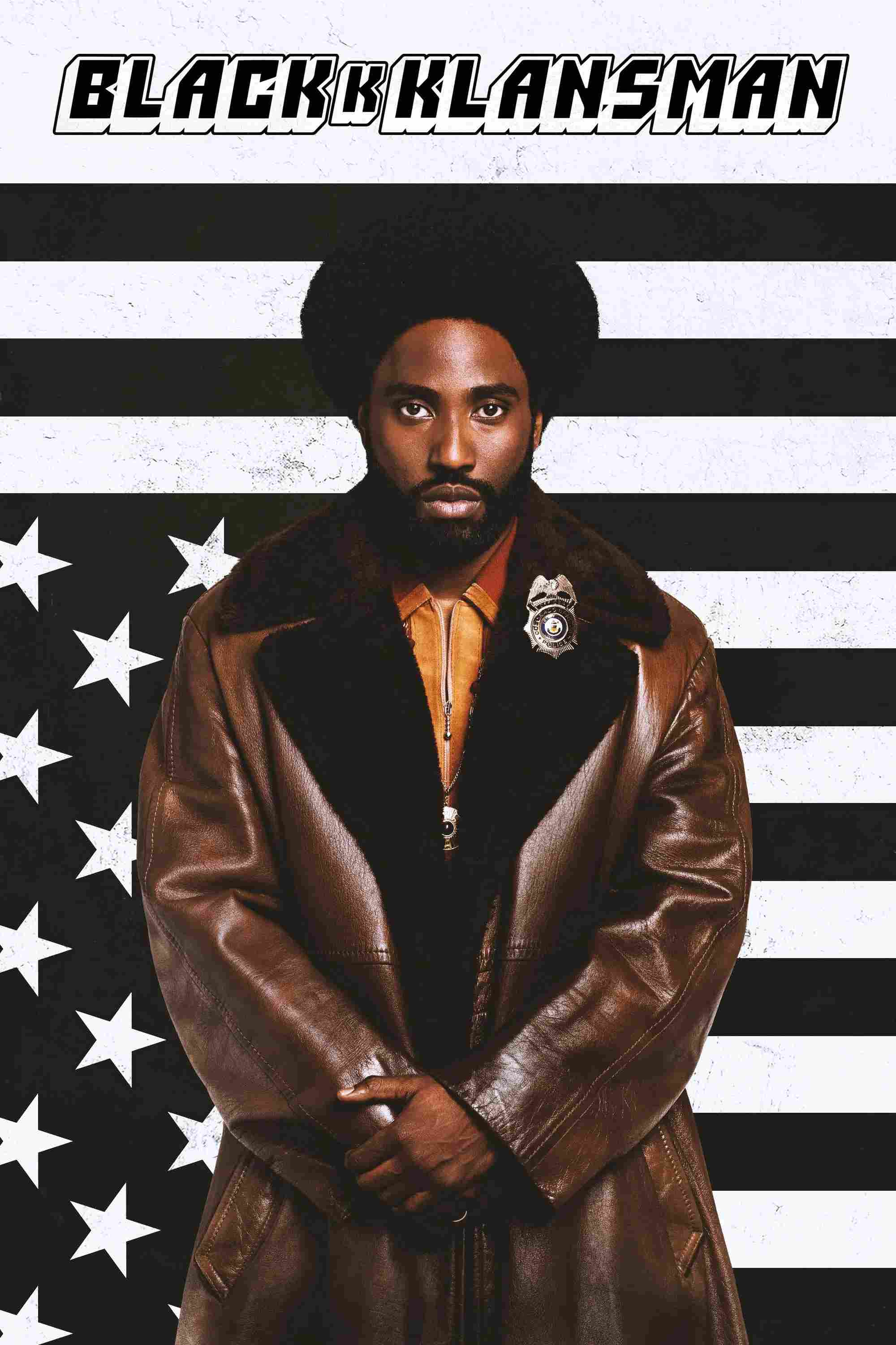 Poster chính thức của phim Phim Hình Sự, Phim Hài "Đảng 3K" (BlacKkKlansman - 2018), với sự tham gia của diễn viên John David Washington và Adam Driver.