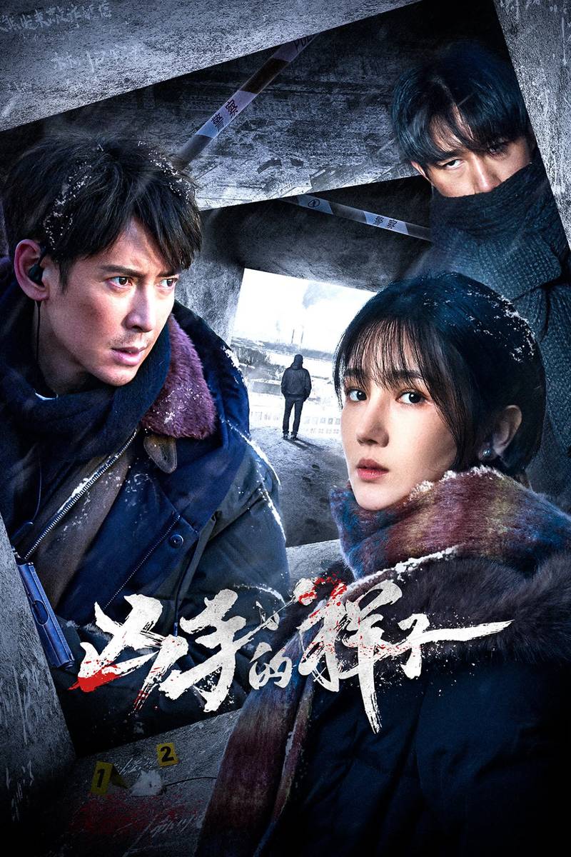 Poster chính thức của phim Phim Bí Ẩn, Phim Hình Sự "Dáng Hình Hung Thủ" (The Appearance of the Murderer - 2024), với sự tham gia của diễn viên Hàn Đống và Trần Tiểu Vân.