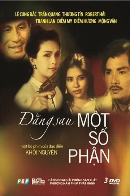 Poster chính thức của phim Phim Hành Động, Phim Hình Sự "Đằng Sau Một Số Phận" (The Secrets Beneath - 1986), với sự tham gia của diễn viên Trần Quang và Lê Cung Bắc.