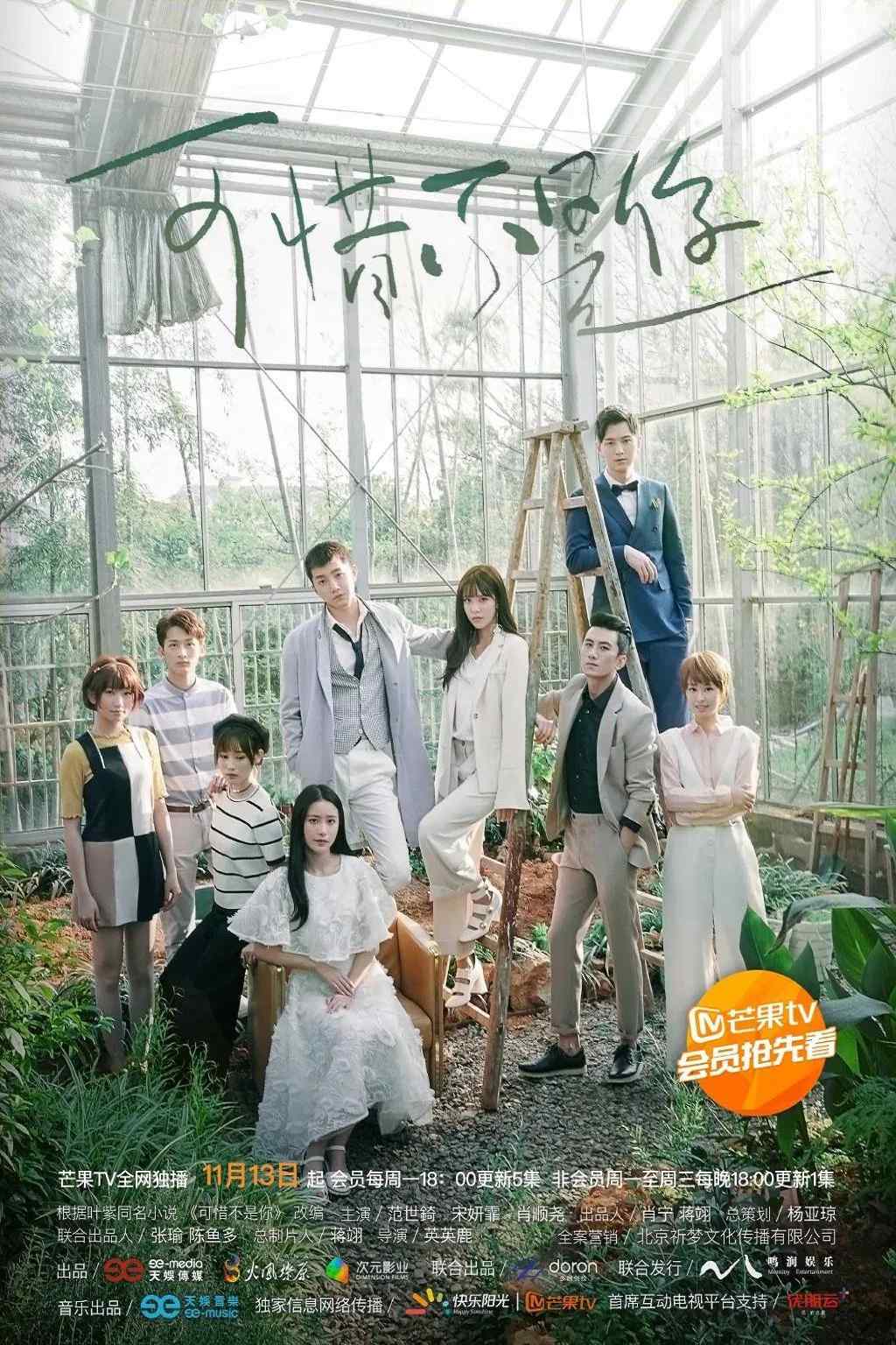 Poster chính thức của phim Phim Tâm Lý "Đáng Tiếc Không Phải Là Anh" (Where the Lost Ones Go - 2017), với sự tham gia của diễn viên Fan Shiqi và Cecilia Boey.