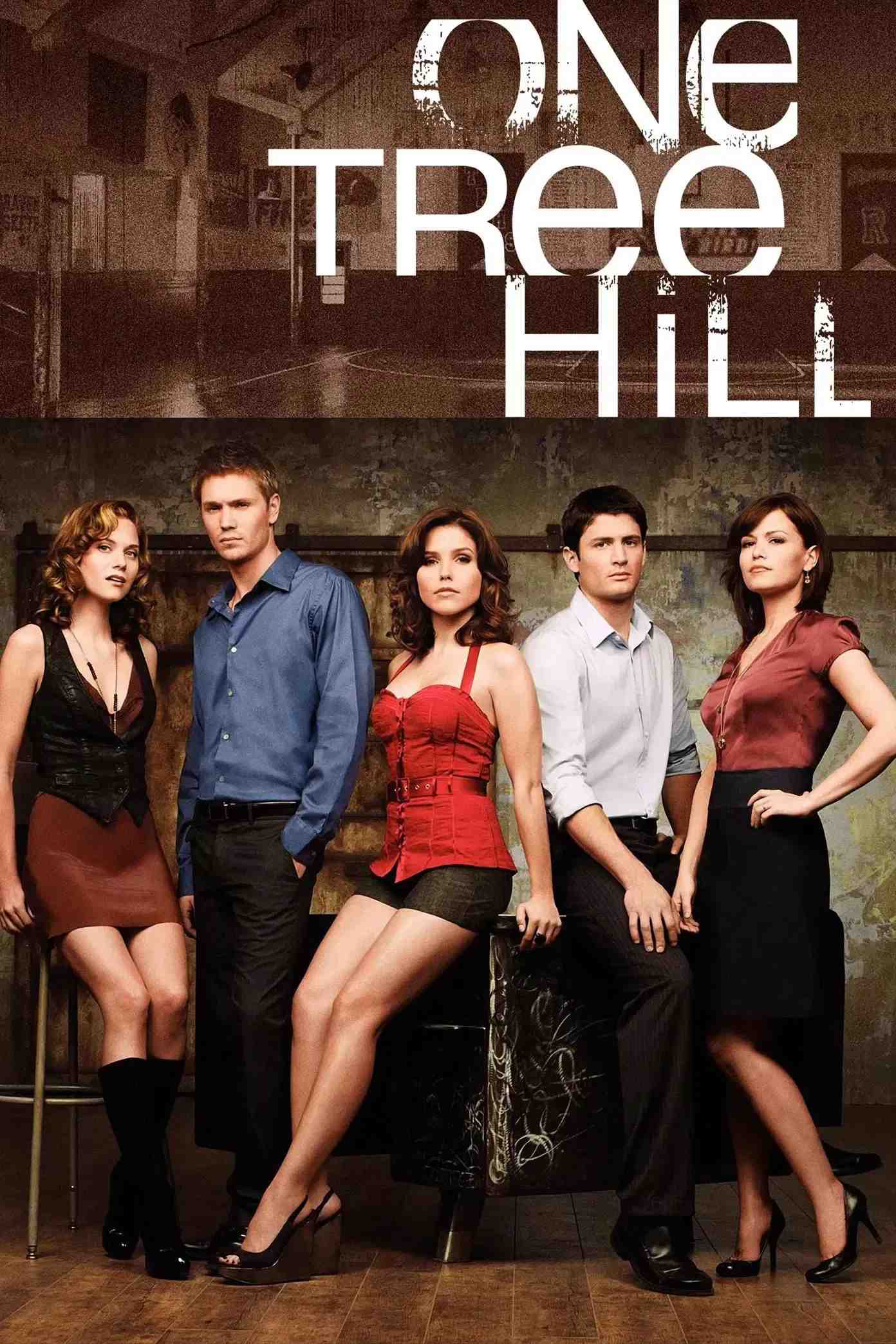 Poster chính thức của phim Phim Tâm Lý "Danh Dự (Phần 4)" (One Tree Hill - 2003), với sự tham gia của diễn viên James Lafferty và Bethany Joy Lenz.