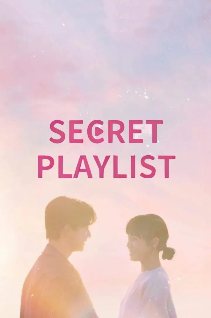 Poster chính thức của phim Phim Tâm Lý, Phim Hài "Danh Sách Phát Bí Mật" (Secret Playlist - 2023), với sự tham gia của diễn viên Kim Hyang-gi và Shin Hyeon-seung.