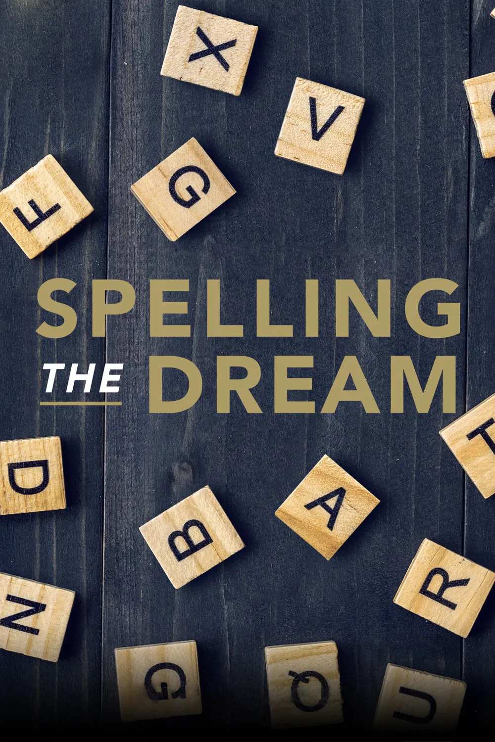 Poster chính thức của phim Phim Tài Liệu "Đánh Vần Ước Mơ" (Spelling the Dream - 2020), với sự tham gia của diễn viên Akash Vukoti.