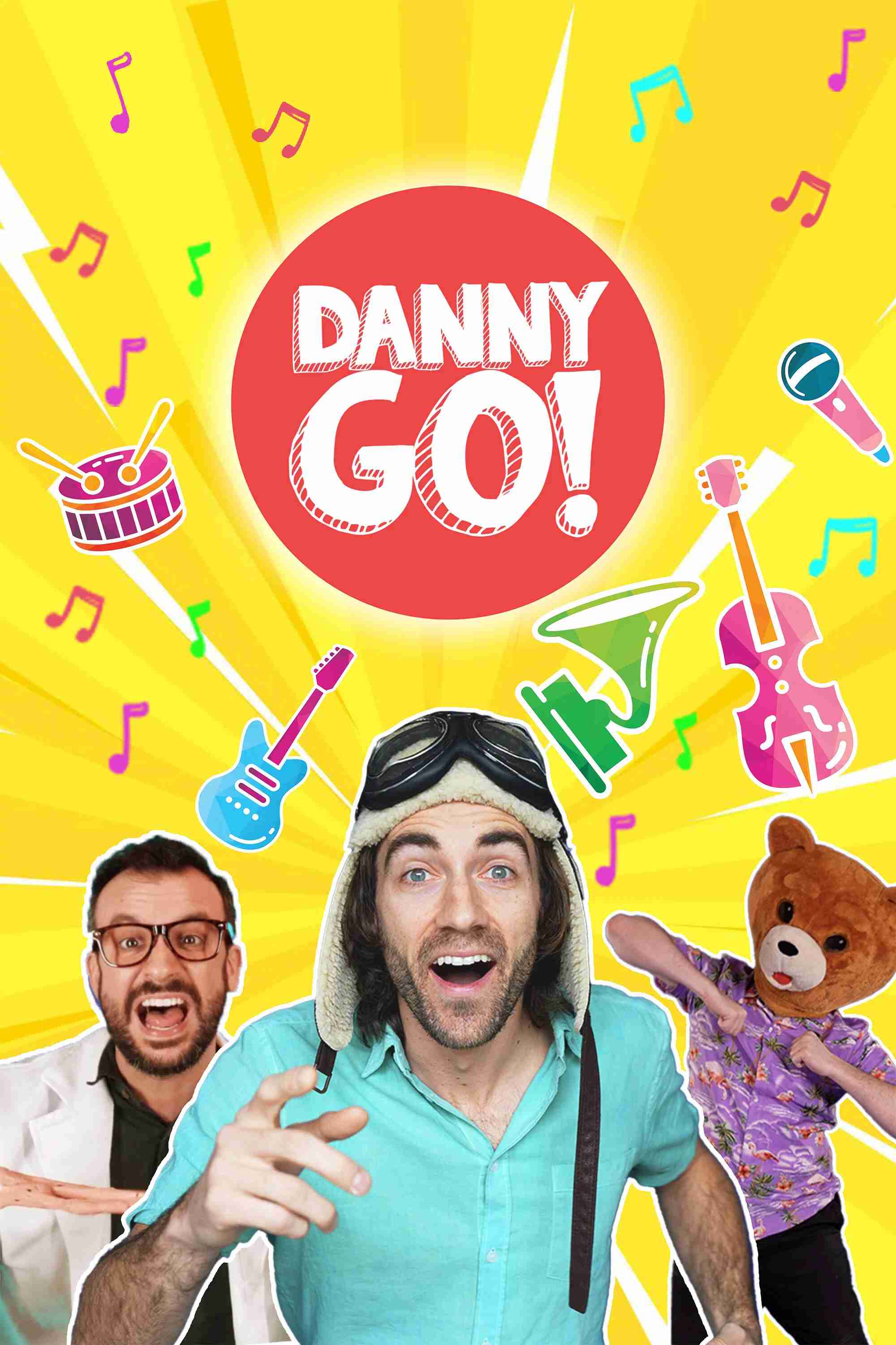 Poster chính thức của phim Phim Thiếu Nhi "Danny Go! (Phần 2)" (Danny Go! - 2019), với sự tham gia của diễn viên Daniel Coleman và Matthew Padgett.