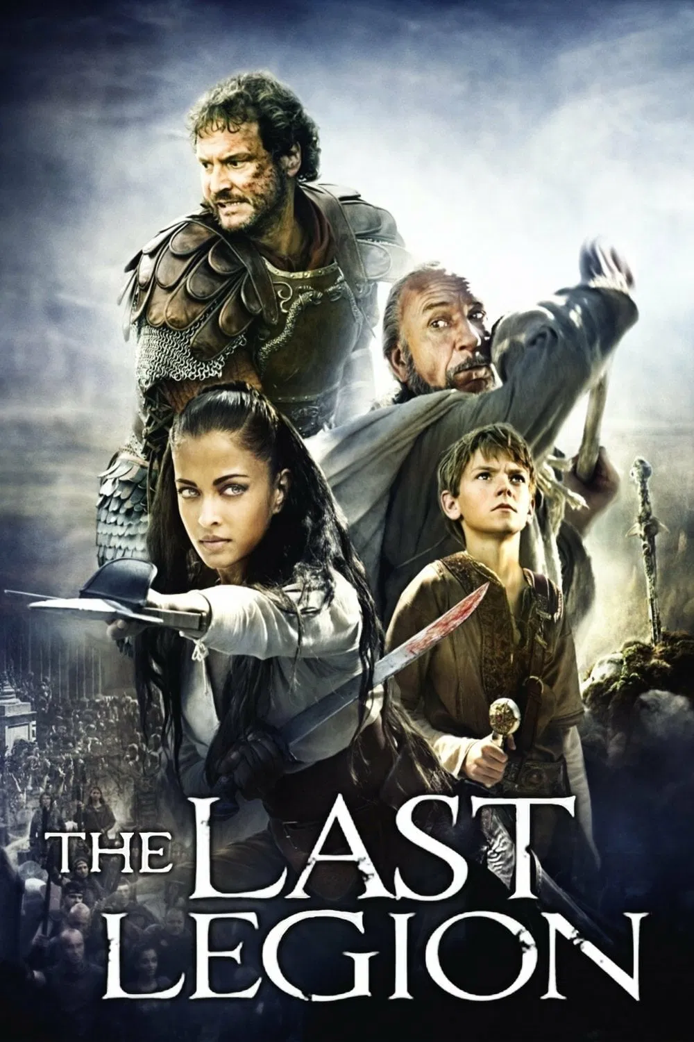 Poster chính thức của phim Phim Hành Động, Phim Phiêu Lưu "Đạo Binh Cuối Cùng" (The Last Legion - 2007), với sự tham gia của diễn viên Colin Firth và Ben Kingsley.