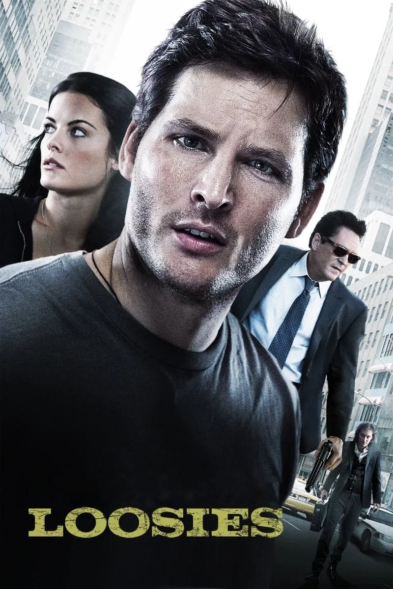 Poster chính thức của phim Phim Hình Sự, Phim Hài "Đạo Chích Vướng Bẫy Tình" (Loosies - 2012), với sự tham gia của diễn viên Peter Facinelli và Jaimie Alexander.