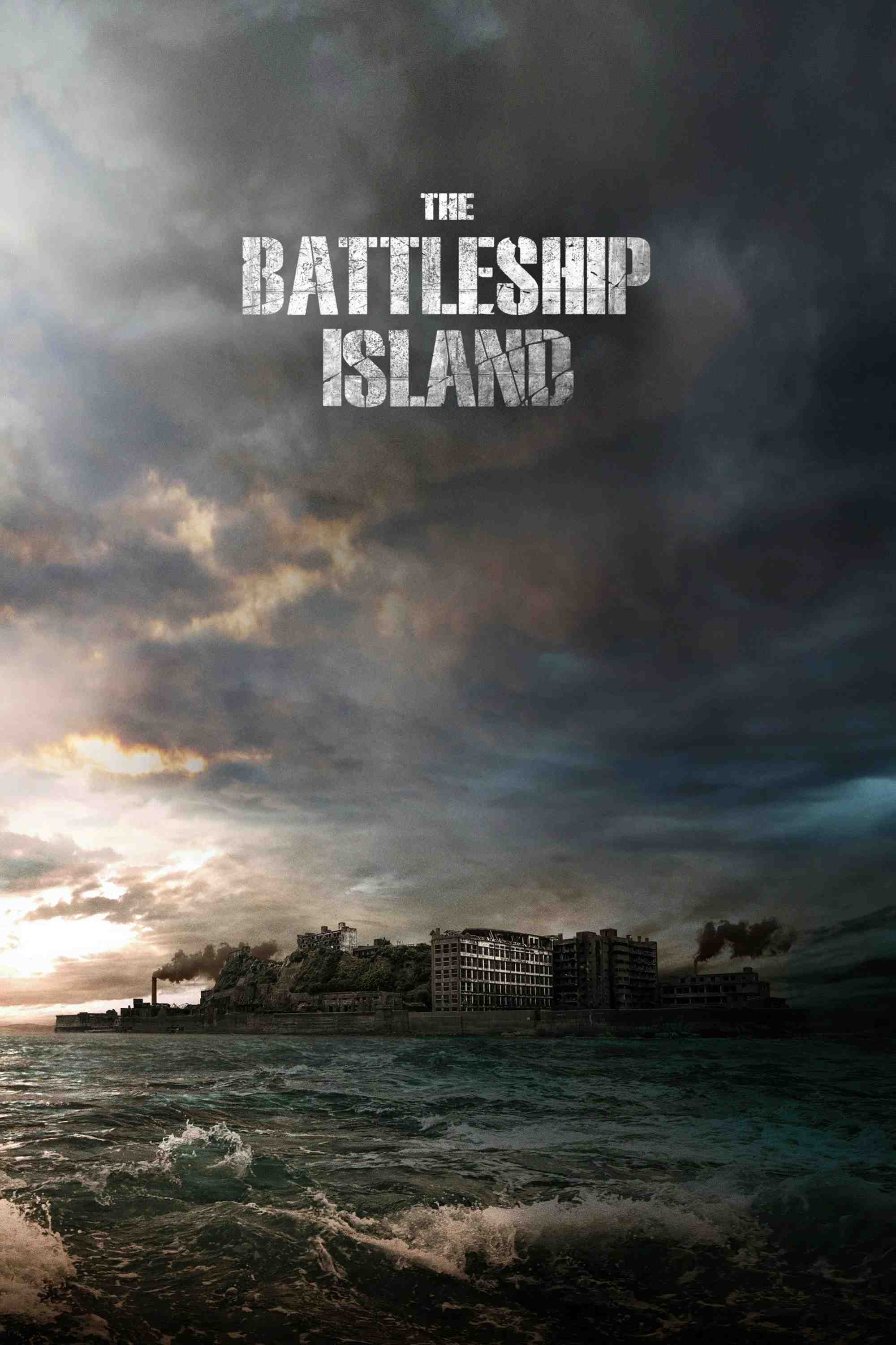 Poster chính thức của phim Phim Hành Động, Phim Lịch Sử "Đảo Địa Ngục" (The Battleship Island - 2017), với sự tham gia của diễn viên Hwang Jung-min và So Ji-sub.