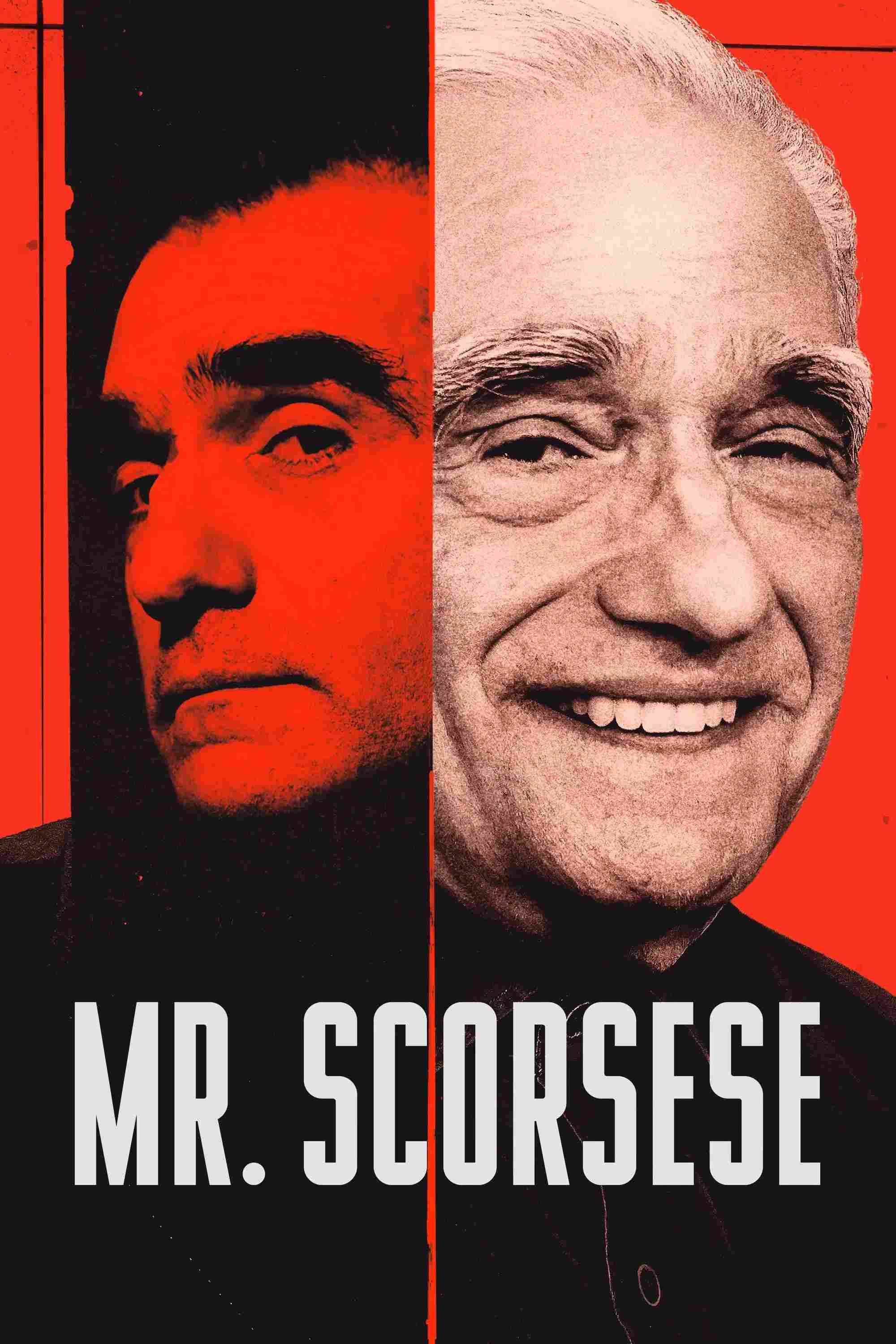Poster chính thức của phim Phim Tài Liệu "Đạo Diễn Martin Scorsese" (Mr. Scorsese - 2025), với sự tham gia của diễn viên Martin Scorsese và Rebecca Miller.