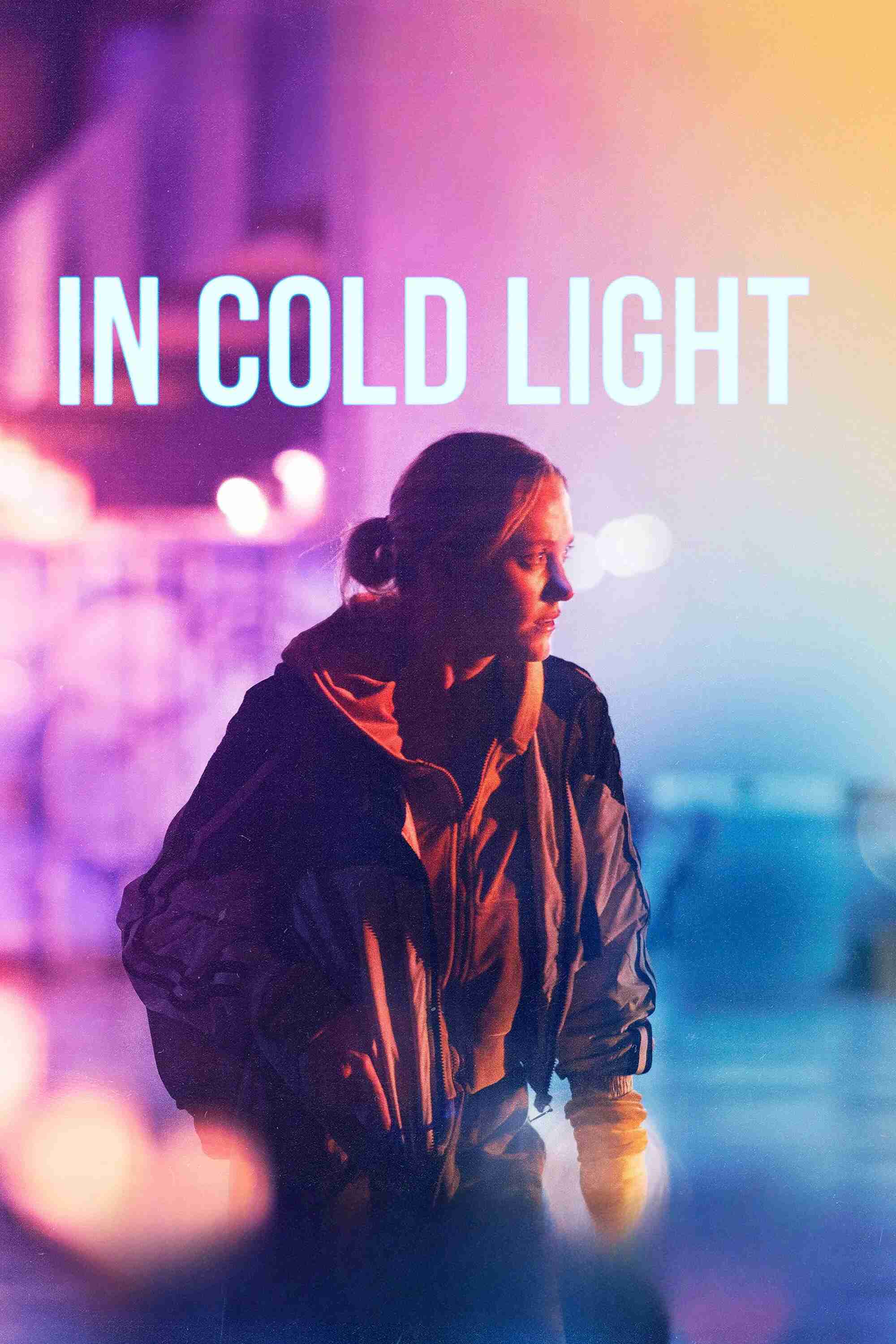 Poster chính thức của phim Phim Hình Sự, Phim Giật Gân "Đào Tẩu Trong Đêm" (In Cold Light - 2026), với sự tham gia của diễn viên Maika Monroe và Troy Kotsur.