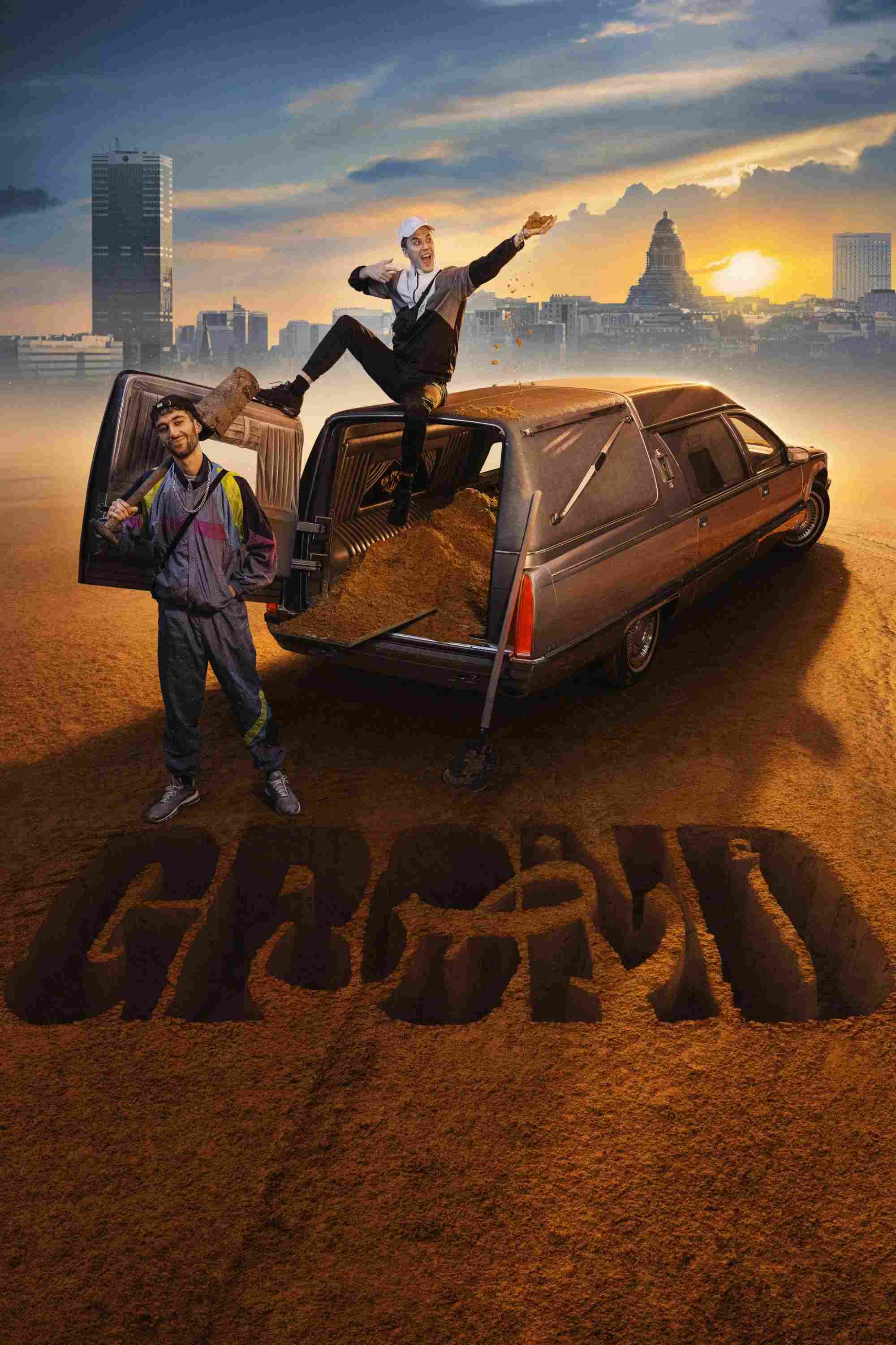 Poster chính thức của phim Phim Tâm Lý, Phim Hài "Đất đem chôn" (Soil - 2021), với sự tham gia của diễn viên Yassine Ouaich và Ward Kerremans.