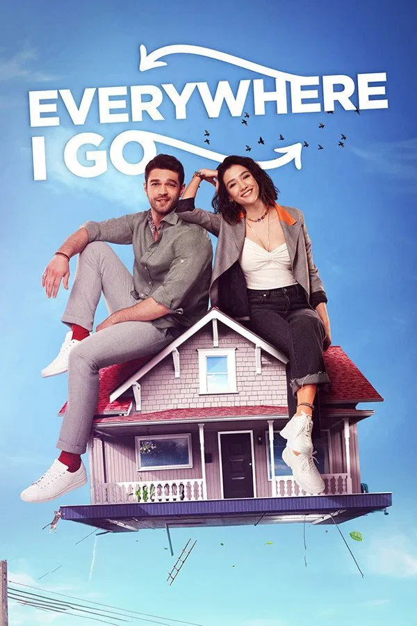 Poster chính thức của phim Phim Hài "Đâu Đâu Cũng Là Em" (You Are Everywhere - 2019), với sự tham gia của diễn viên Furkan Andıç và Aybüke Pusat.