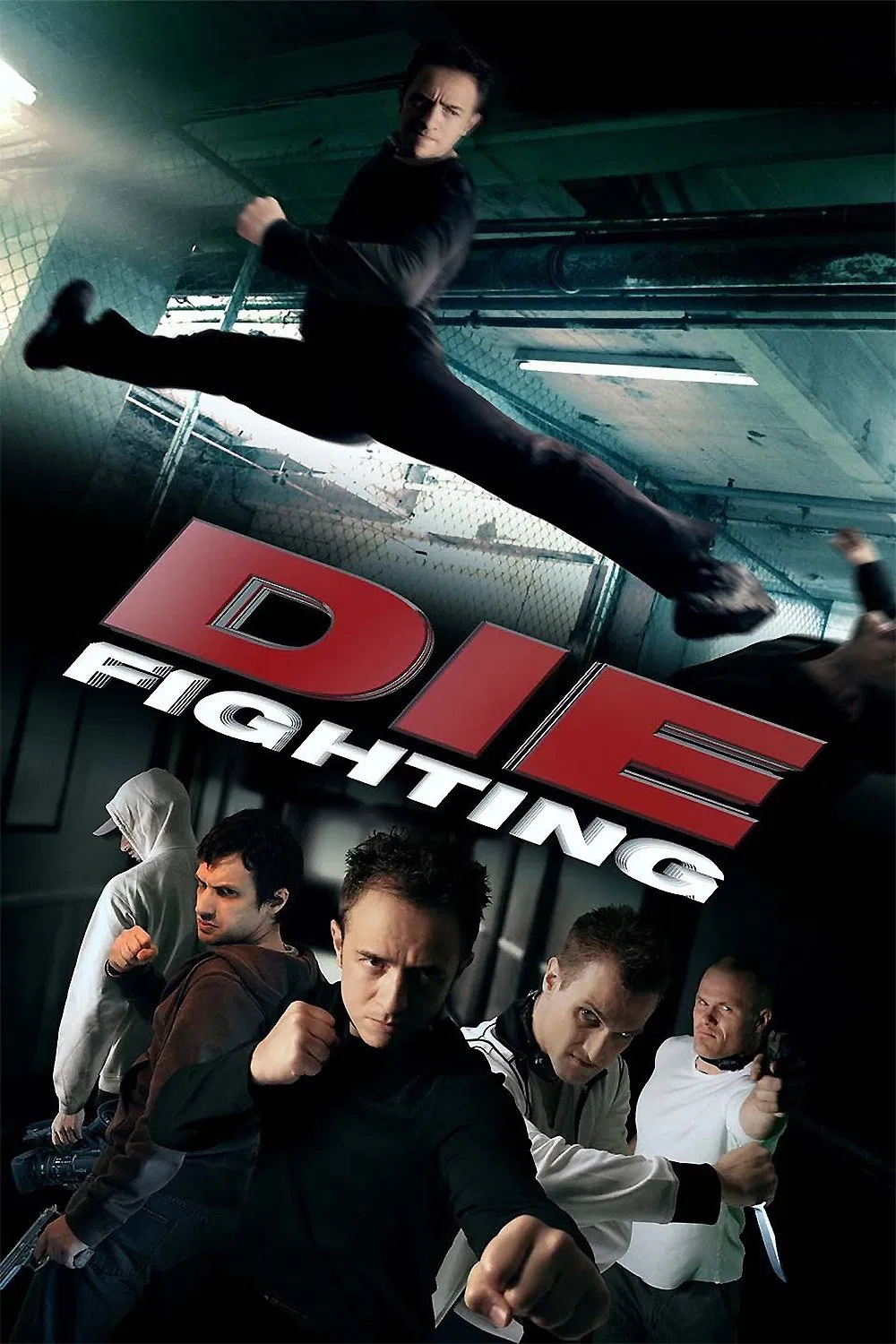 Poster chính thức của phim Phim Giật Gân, Phim Hành Động "Đấu Võ Sinh Tử" (Die Fighting - 2014), với sự tham gia của diễn viên Didier Buson và Jess Allen.