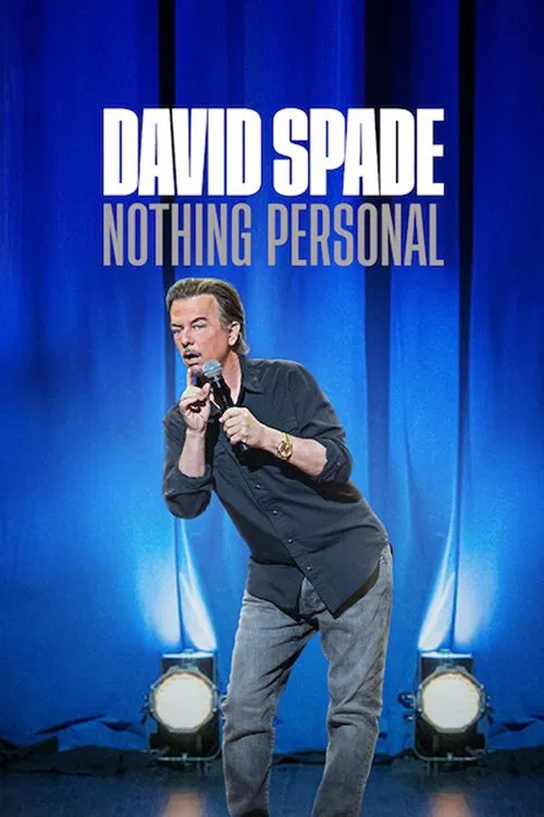 Poster chính thức của phim Phim Hài "David Spade: Không phải chuyện cá nhân" (David Spade: Nothing Personal - 2022), với sự tham gia của diễn viên David Spade.