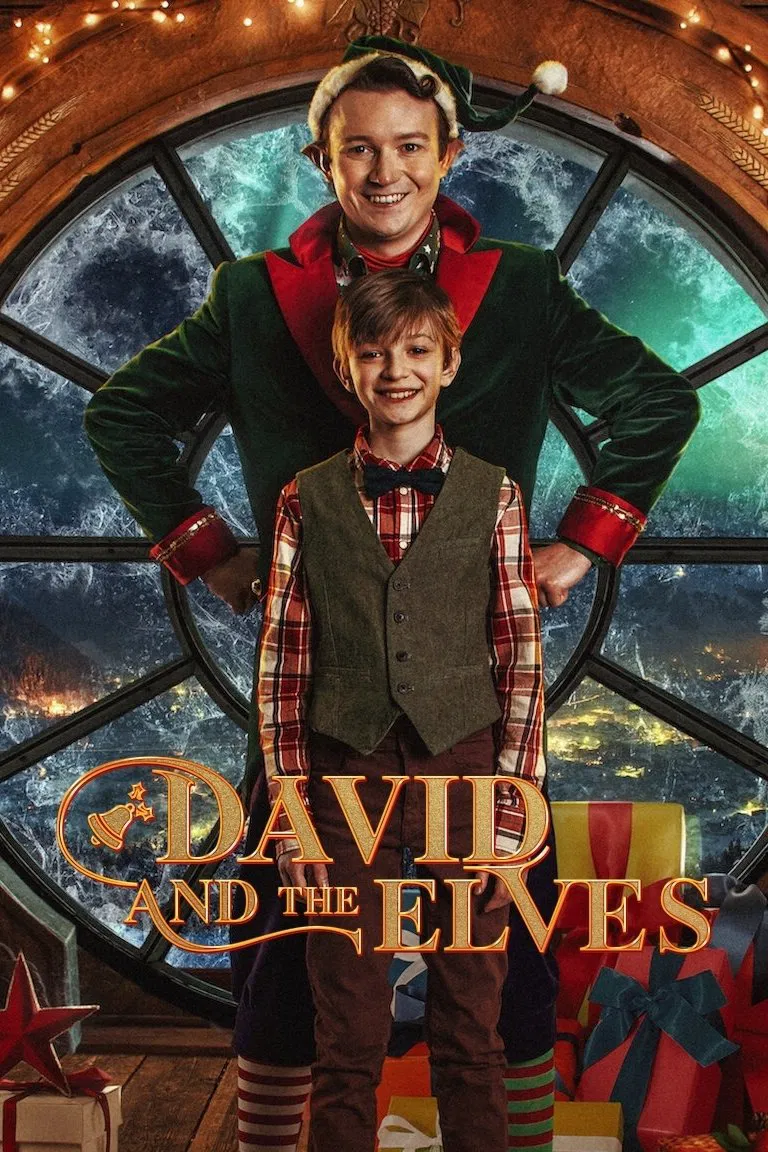 Poster chính thức của phim Phim Gia Đình, Phim Giả Tượng "David và những chú yêu tinh" (David and the Elves - 2021), với sự tham gia của diễn viên Jakub Zając và Anna Smołowik.