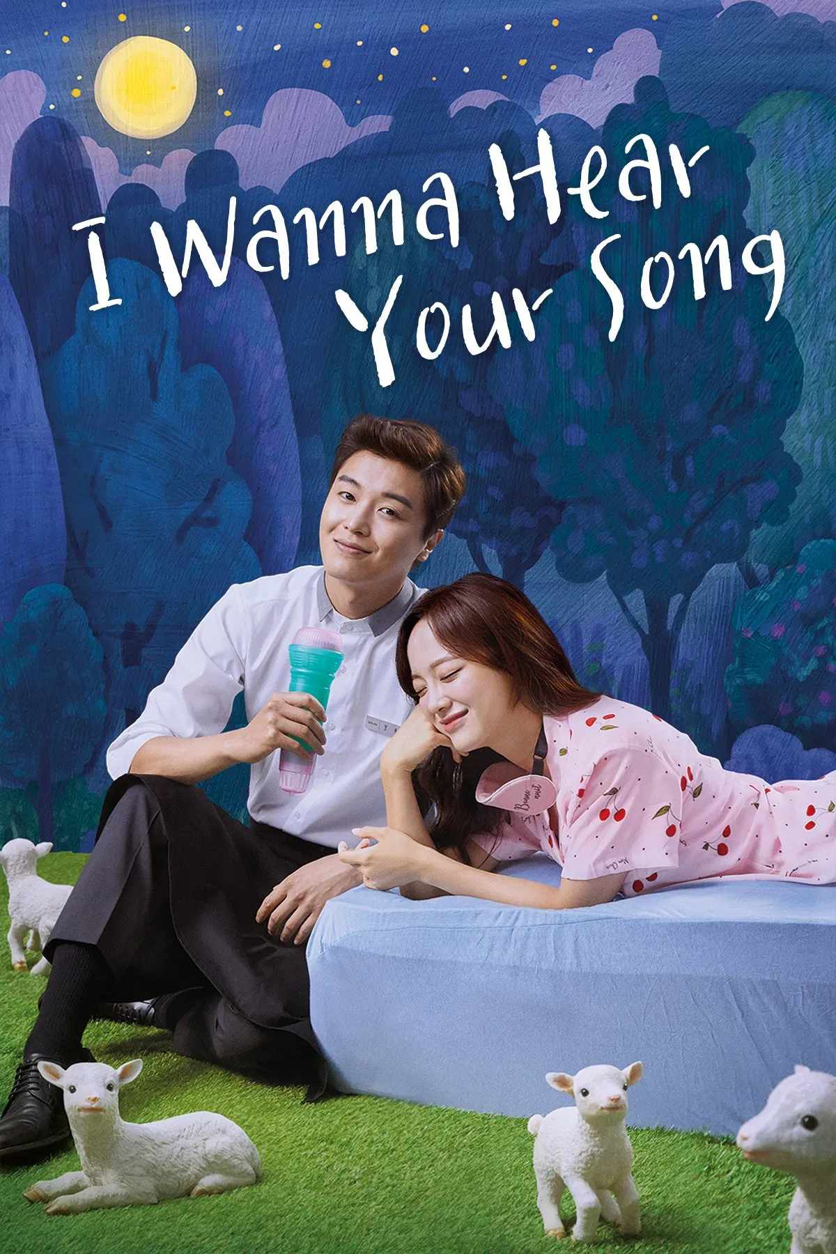 Poster chính thức của phim Phim Tâm Lý, Phim Hình Sự "Để Âm Nhạc Cất Lời" (I Wanna Hear Your Song - 2019), với sự tham gia của diễn viên Yeon Woo-jin và Kim Se-jeong.