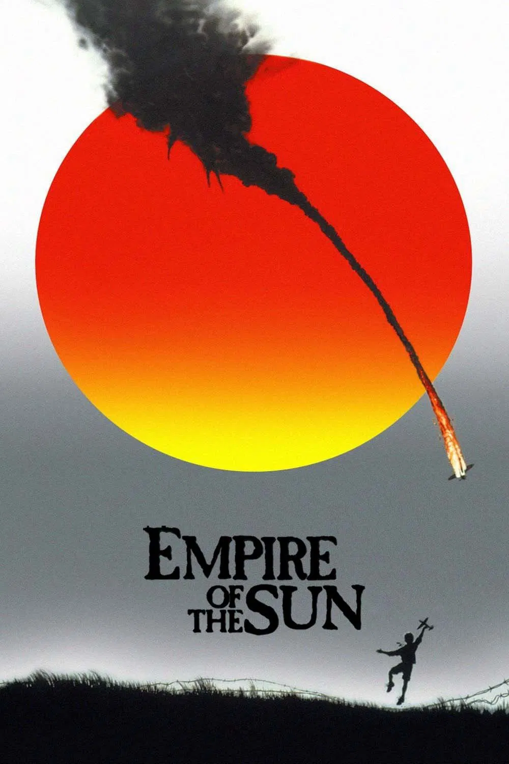 Poster chính thức của phim Phim Tâm Lý, Phim Lịch Sử "Đế Chế Mặt Trời" (Empire of the Sun - 1987), với sự tham gia của diễn viên Christian Bale và John Malkovich.
