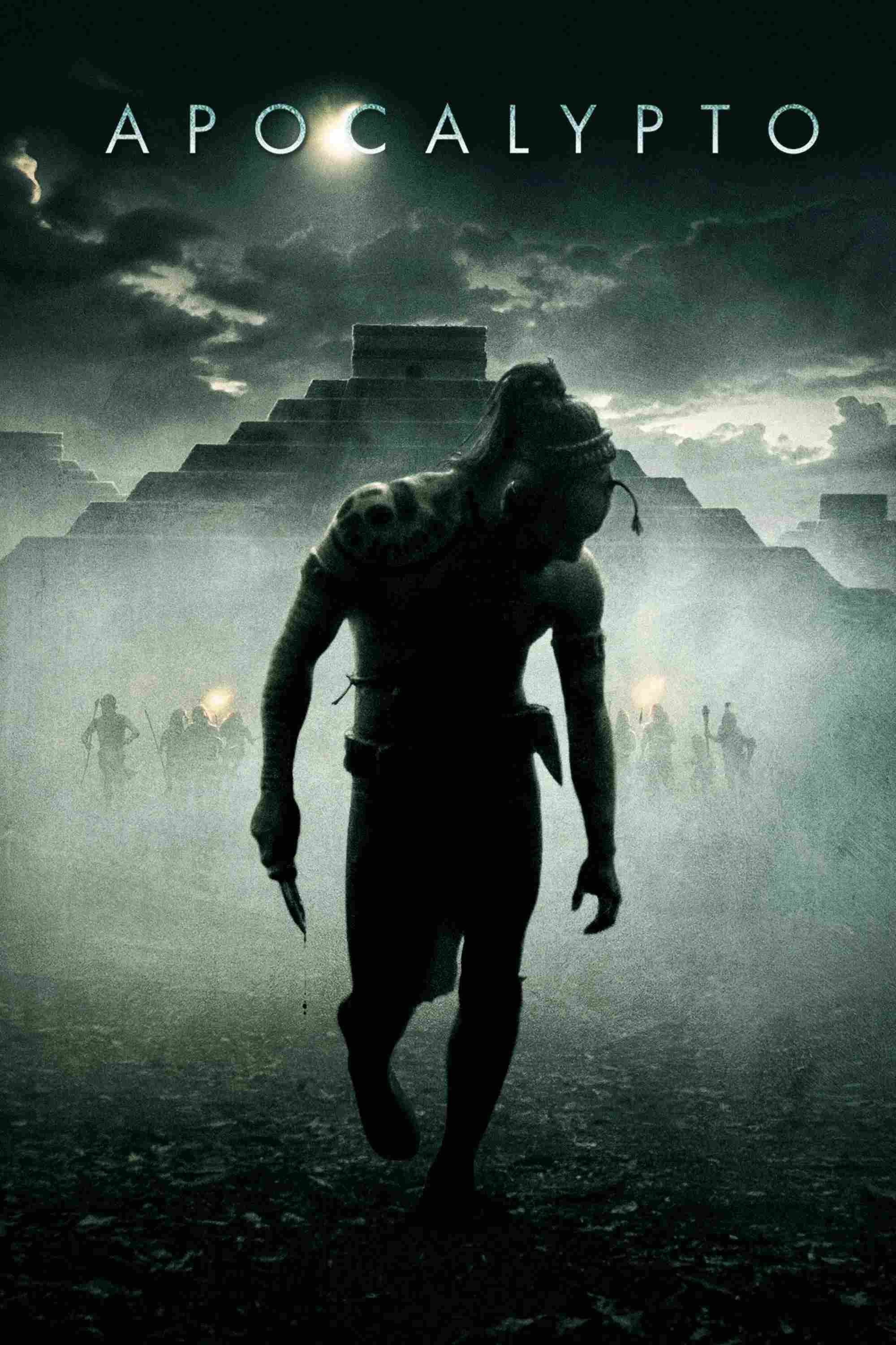 Poster chính thức của phim Phim Hành Động, Phim Tâm Lý "Đế Chế Maya" (Apocalypto - 2006), với sự tham gia của diễn viên Rudy Youngblood và Raoul Max Trujillo.