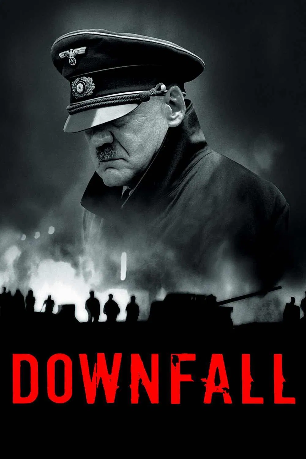 Poster chính thức của phim Phim Tâm Lý, Phim Lịch Sử "Đế Chế Sụp Đổ" (Downfall - 2004), với sự tham gia của diễn viên Bruno Ganz và Alexandra Maria Lara.