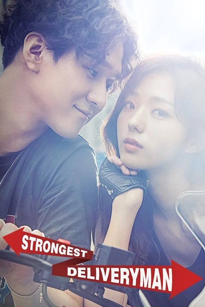 Poster chính thức của phim Phim Tâm Lý "Đệ Nhất Shipper" (Strongest Deliveryman - 2017), với sự tham gia của diễn viên Go Kyung-pyo và Chae Soo-bin.