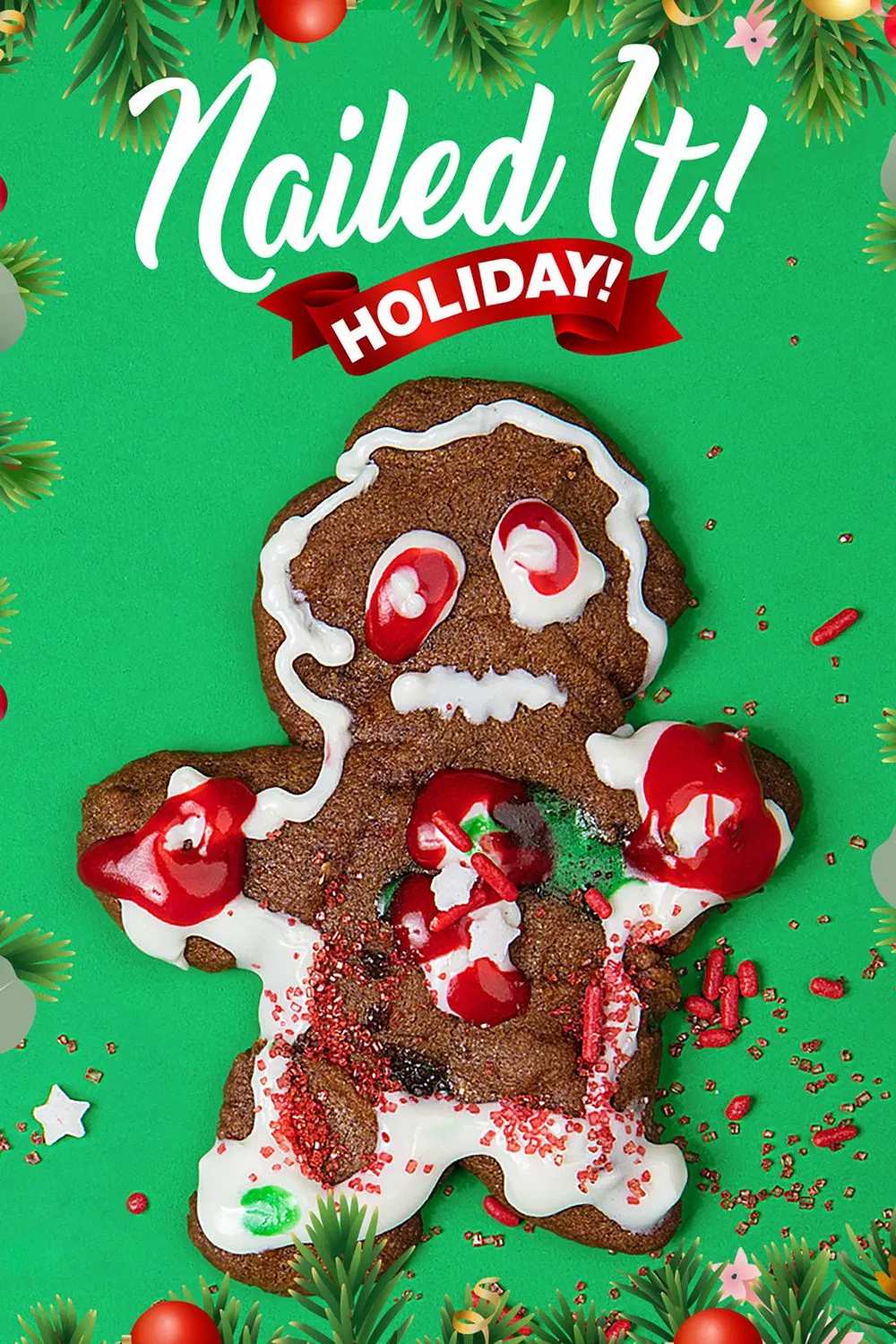 Poster chính thức của phim Truyền Hình Thực Tế "Dễ như ăn bánh! Nghỉ lễ! (Phần 2)" (Nailed It! Holiday! - 2018).