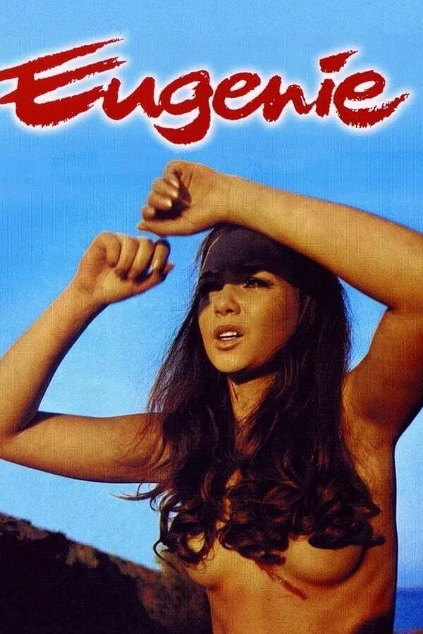 Poster chính thức của phim Phim Tâm Lý, Phim Kinh Dị "De Sade 70" (Eugenie - 1970), với sự tham gia của diễn viên Maria Rohm và Marie Liljedahl.